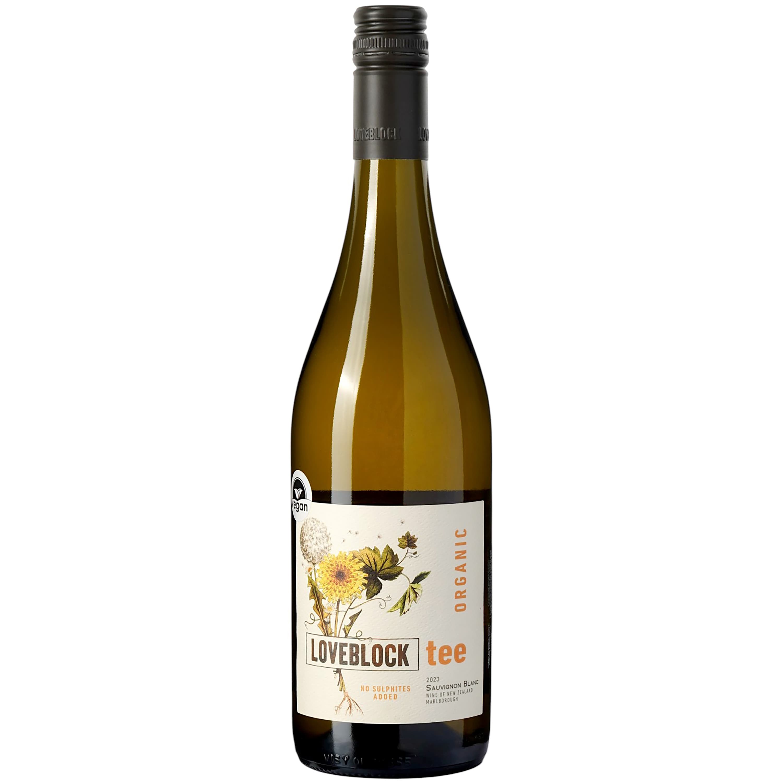 Вино Loveblock Sauvignon Blanc Tee біле сухе 13% 0.75 л