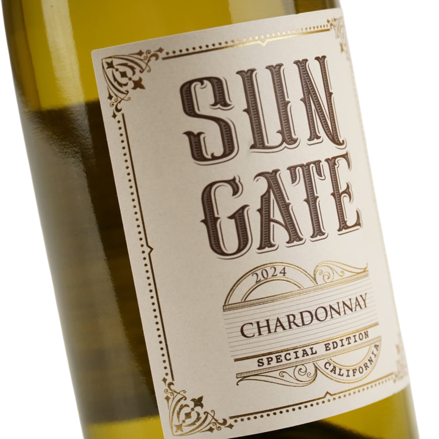 Вино Sun Gate Chardonnay, біле, сухе, 12,5%, 0,75 л (37560)