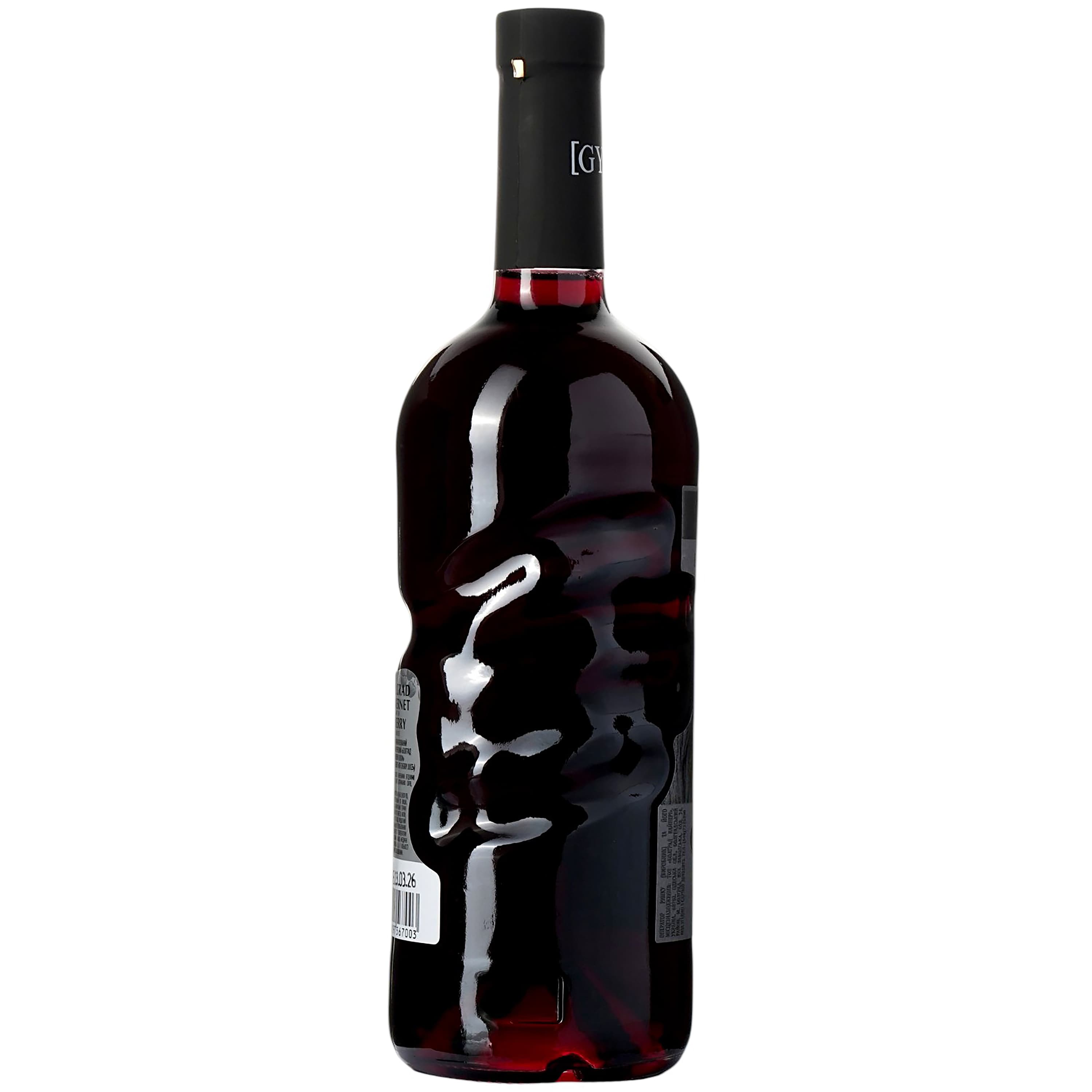 Винний напій Bolgrad Good Year напівсолодкий червоний Cabernet with cherry juice 10% 0.75 л