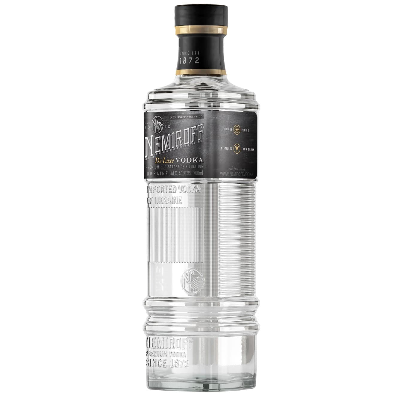 Упаковка горілки Nemiroff De Luxe 40% 8.4 л (0.7 л x 12 шт.)