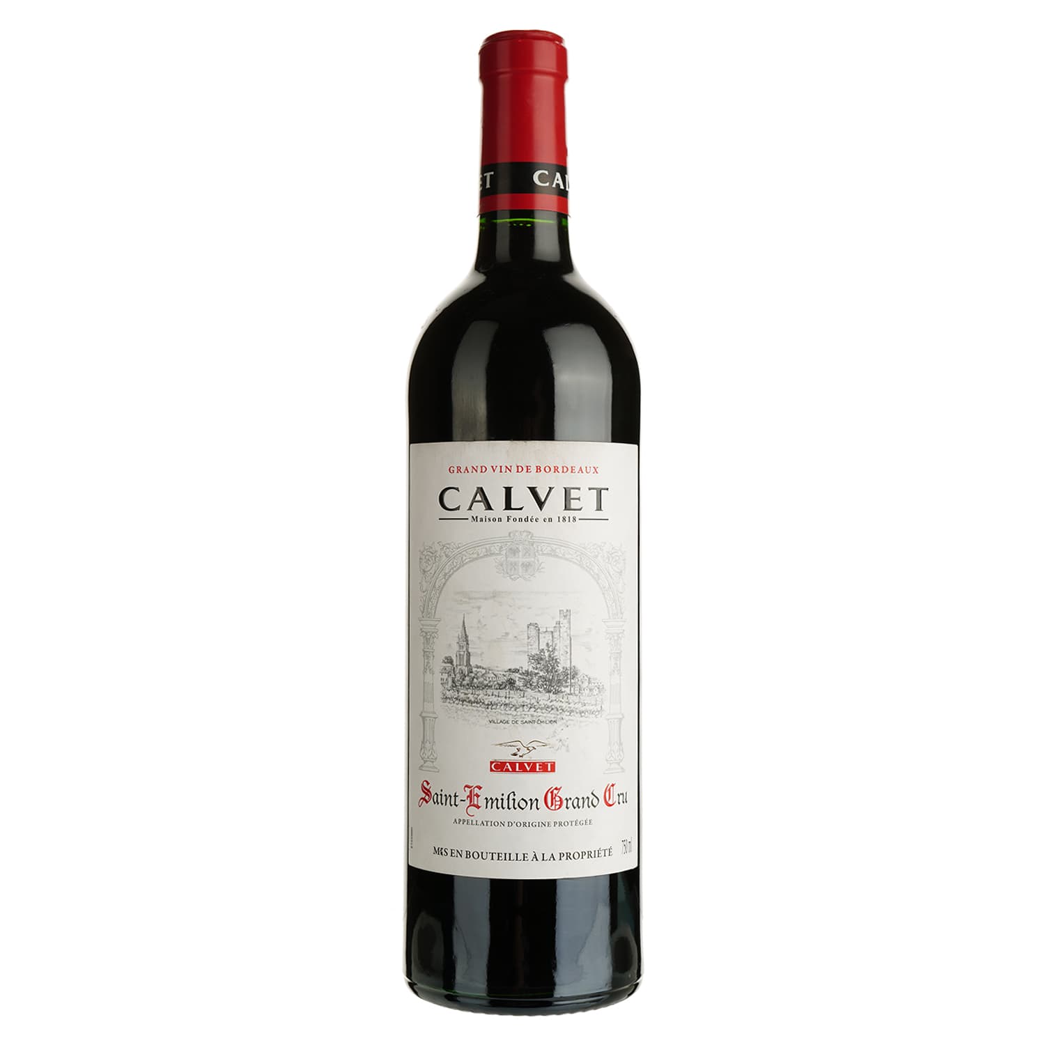 Вино Calvet Collection St.Emilion Grand Cru AOC червоне сухе 0.75 л
