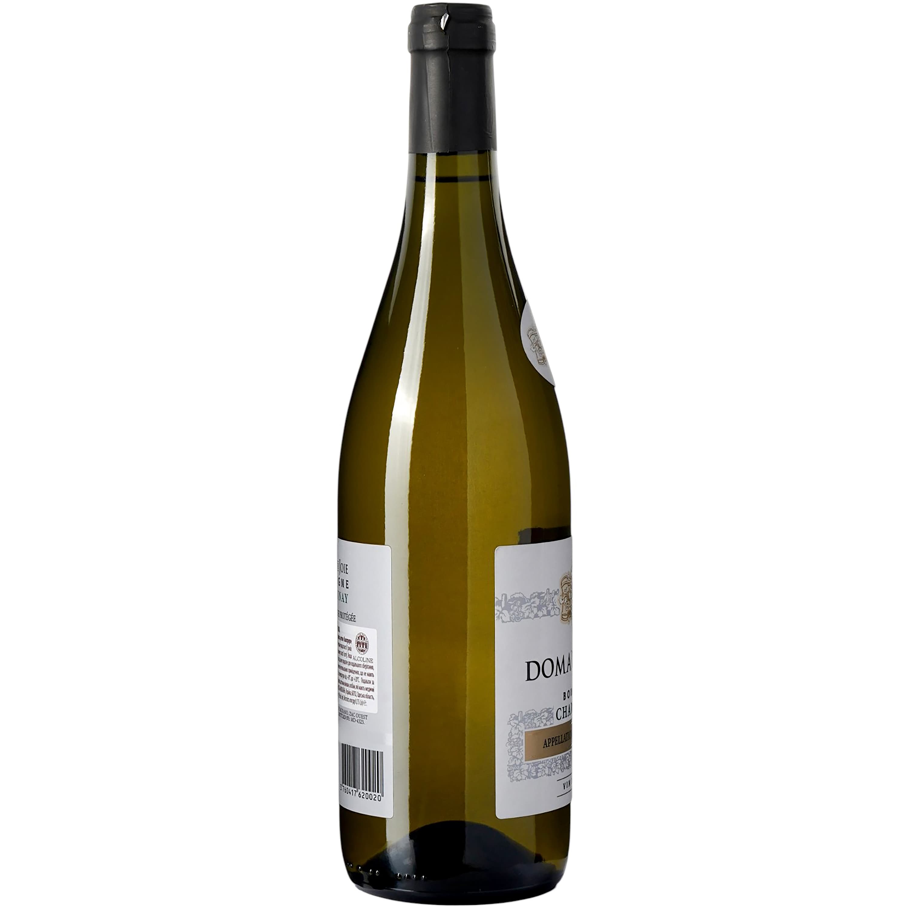 Вино Domaine de Joie Bourgogne Chardonnay AOC біле сухе 0.75 л