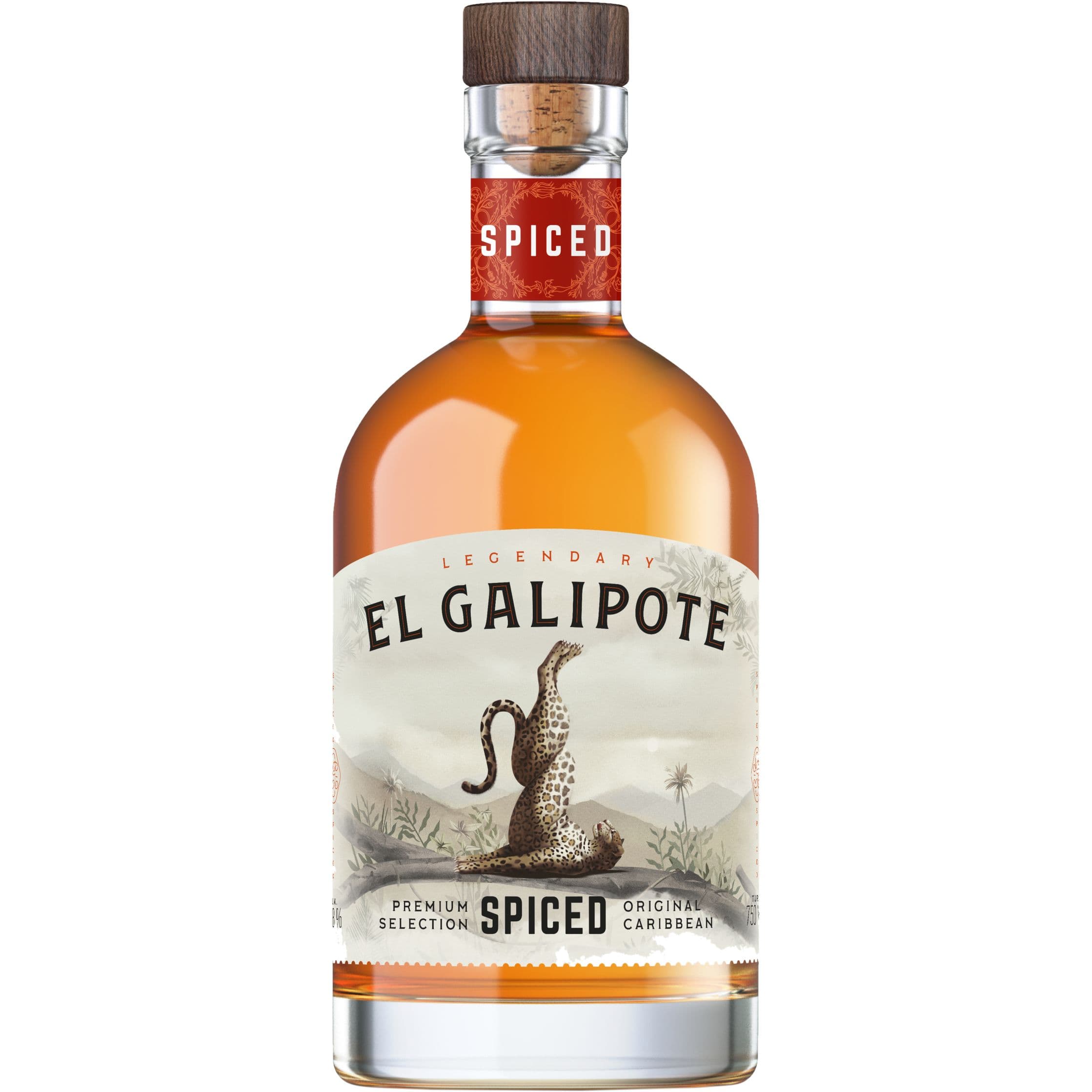Ромовий напій El Galipote Spiced 35% 0.7 л