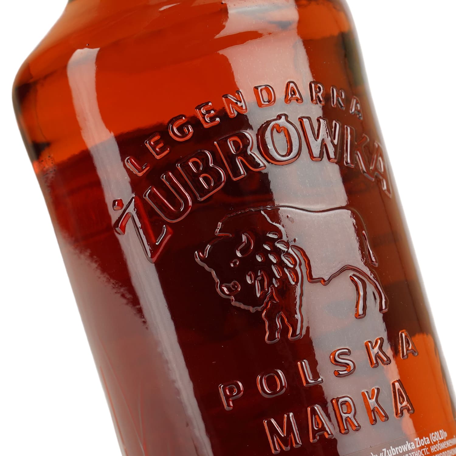 Алкогольний напій Zubrowka Gold 37.5% 0.5 л (596153)