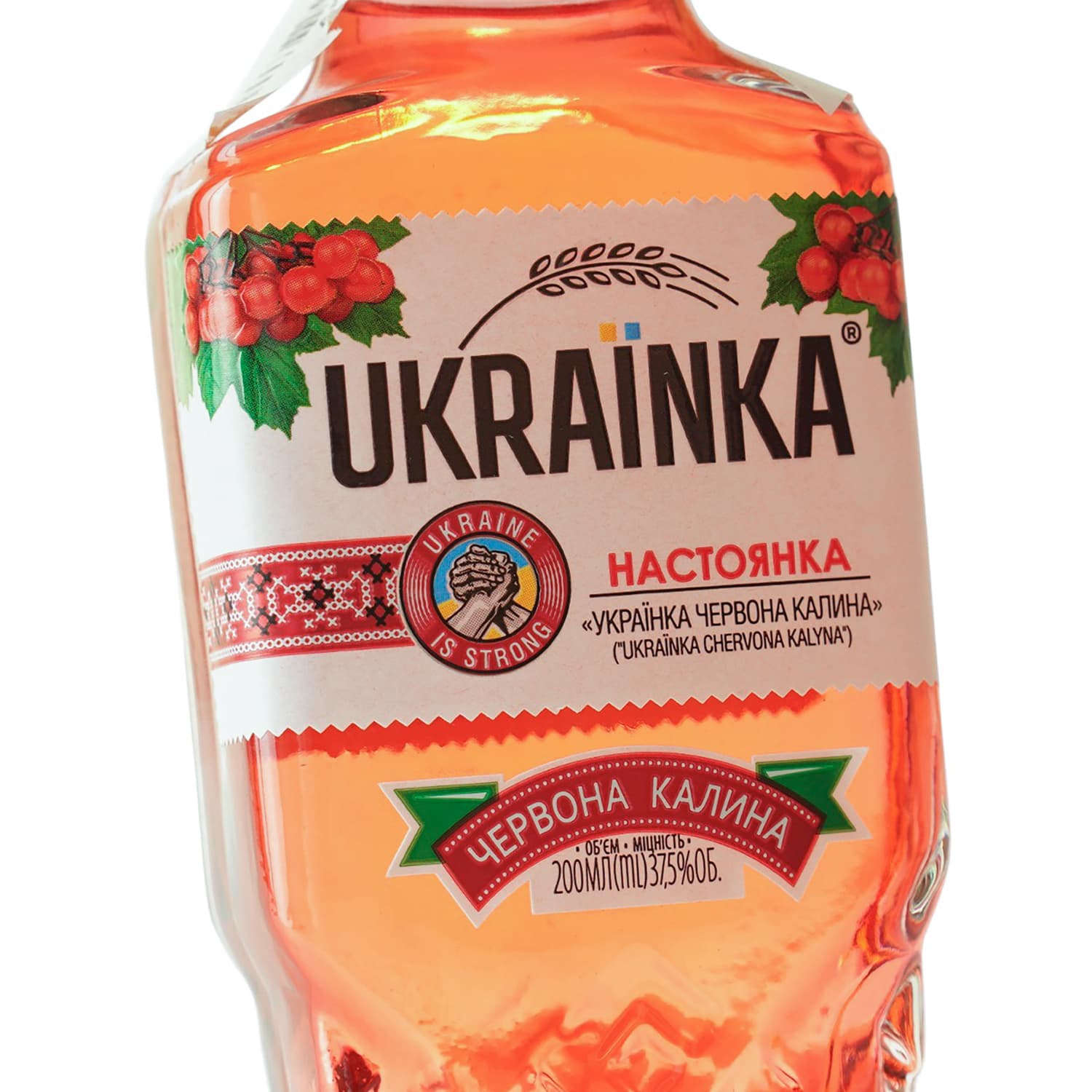 Настоянка Ukrainka Червона Калина 37.5% 0.2 л