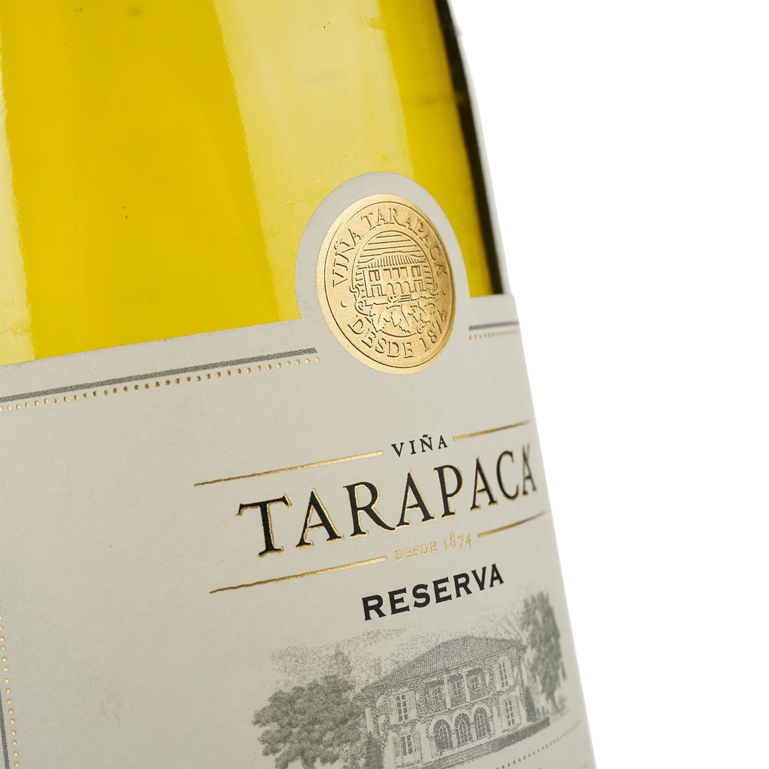 Вино Tarapaca Chardonnay Reserva, біле, сухе, 12,5%, 0,75 л (21433)