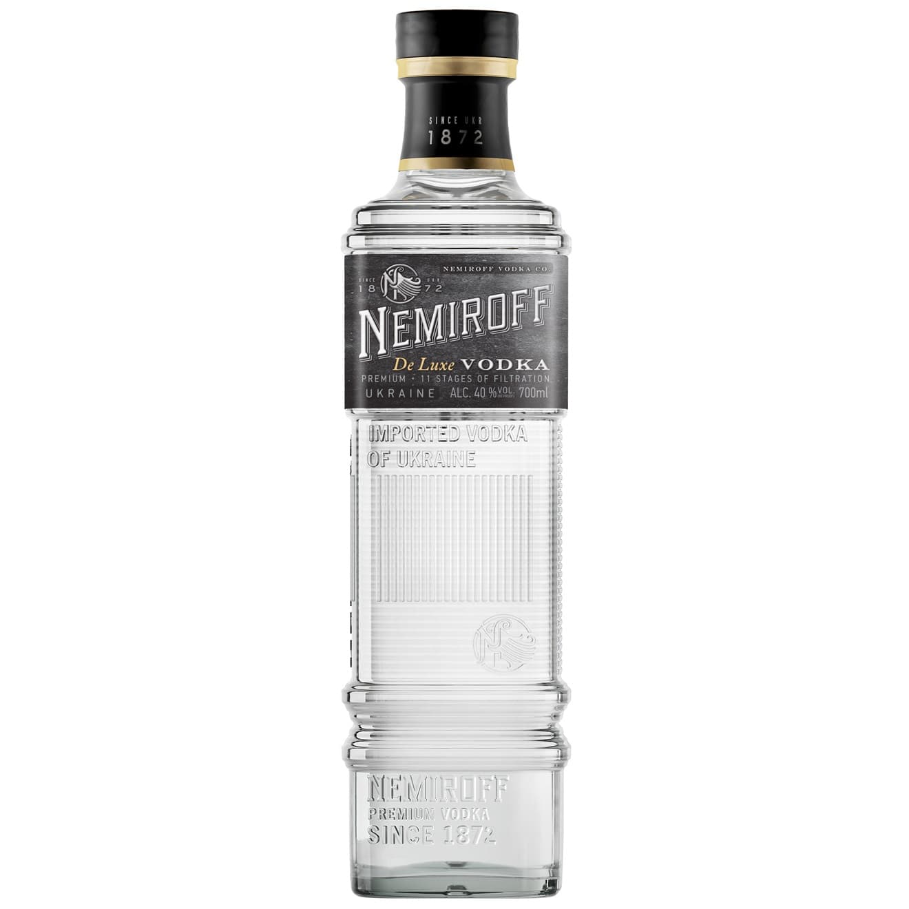 Упаковка горілки Nemiroff De Luxe 40% 8.4 л (0.7 л x 12 шт.)