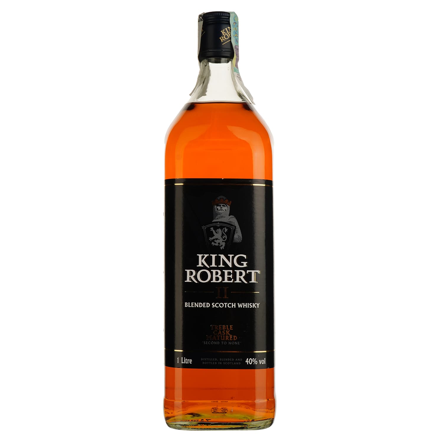 Віскі King Robert II Blended Scotch Whisky, 40%, 1 л