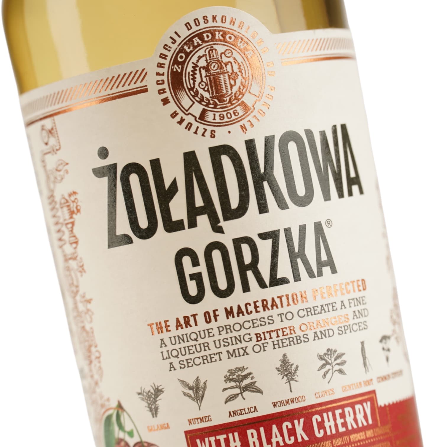 Лікер Zoladkowa Gorzka Black Cherry 30% 0.5 л