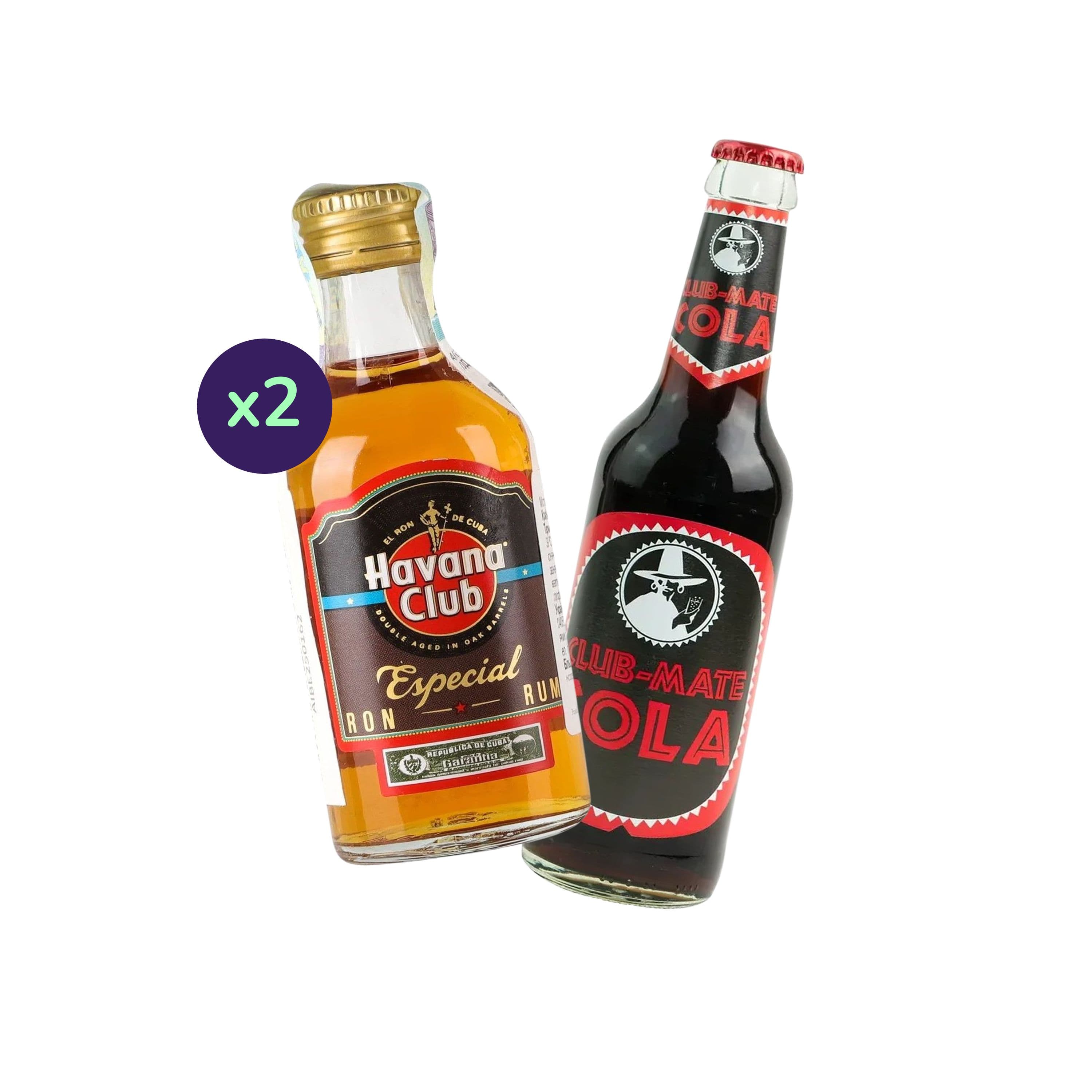 Коктейль Cuba Libre (набір інгредієнтів) х2 на основі Havana Club