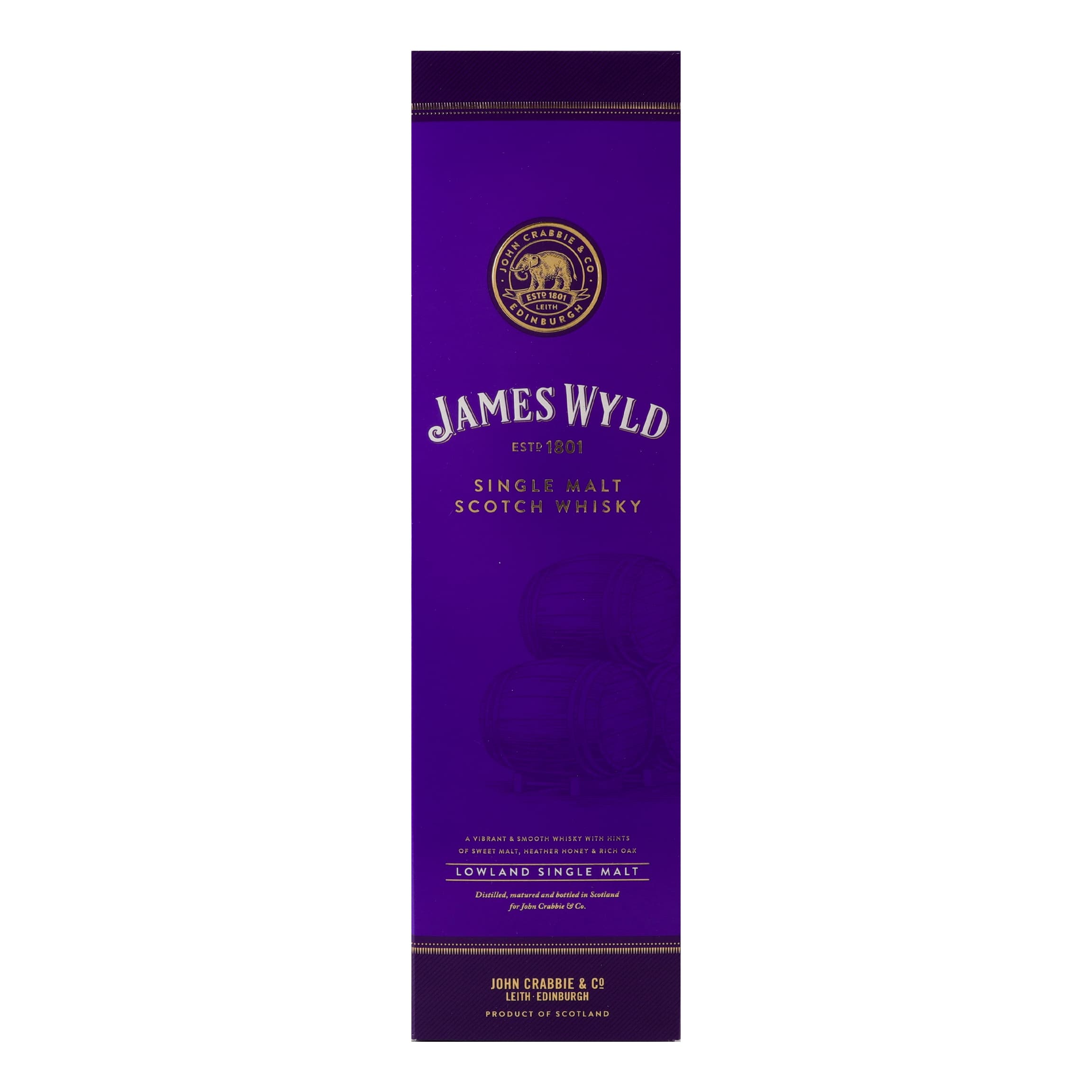 Віскі James Wyld Single Malt Scotch Whisky 40% 0.7 л в подарунковій упаковці