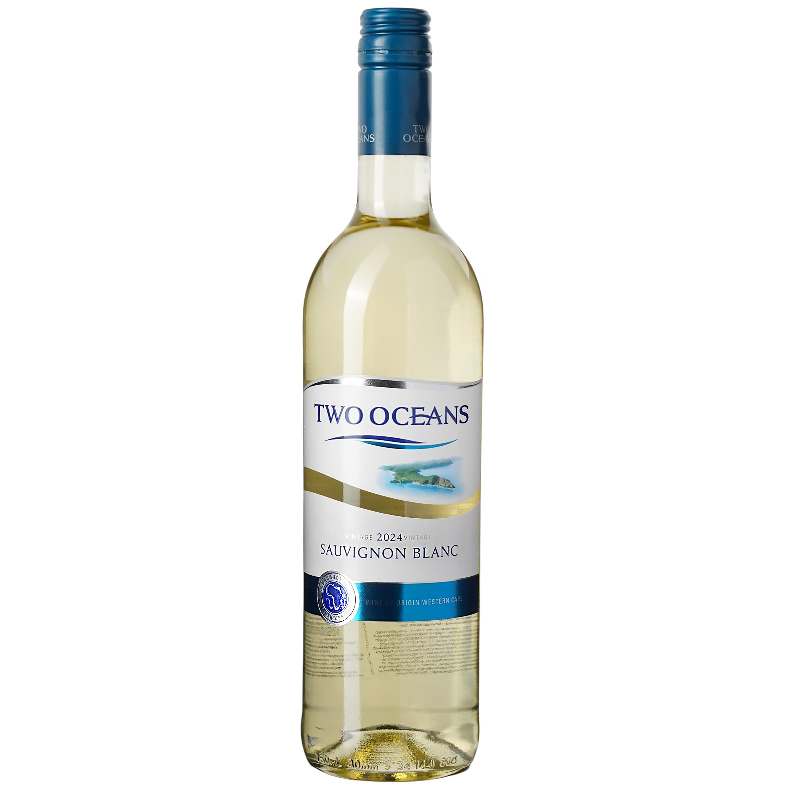 Вино Two Oceans Sauvignon Blanc біле сухе 12% 0.75 л