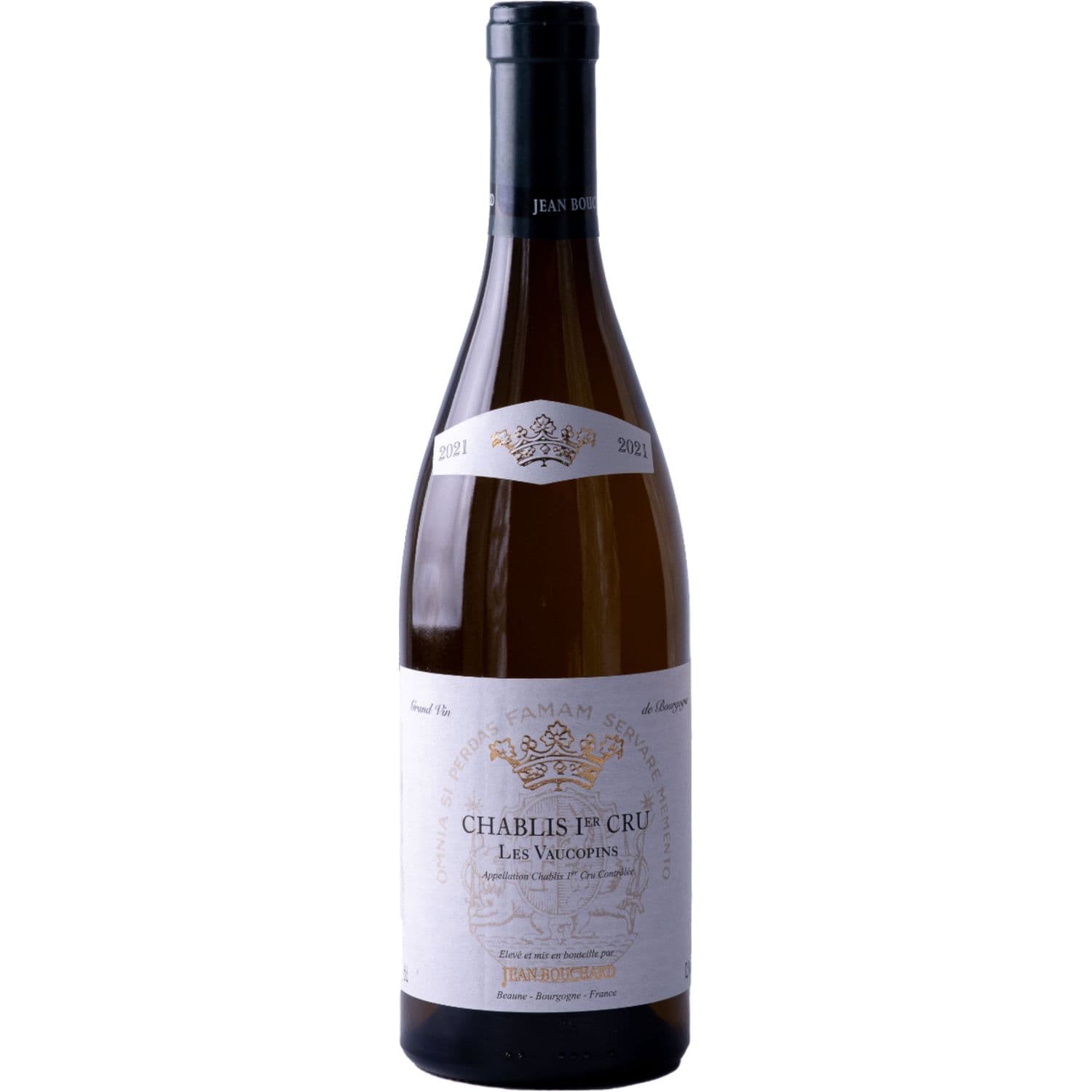 Вино Jean Bouchard Chablis 1er Cru Vaucopins AOC біле сухе 0.75 л
