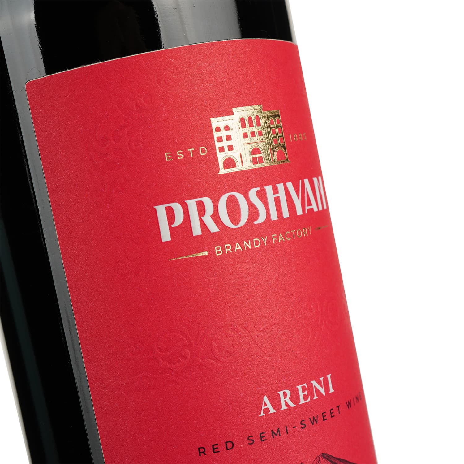 Вино Proshyan Areni червоне напівсолодке 12% 0.75 л