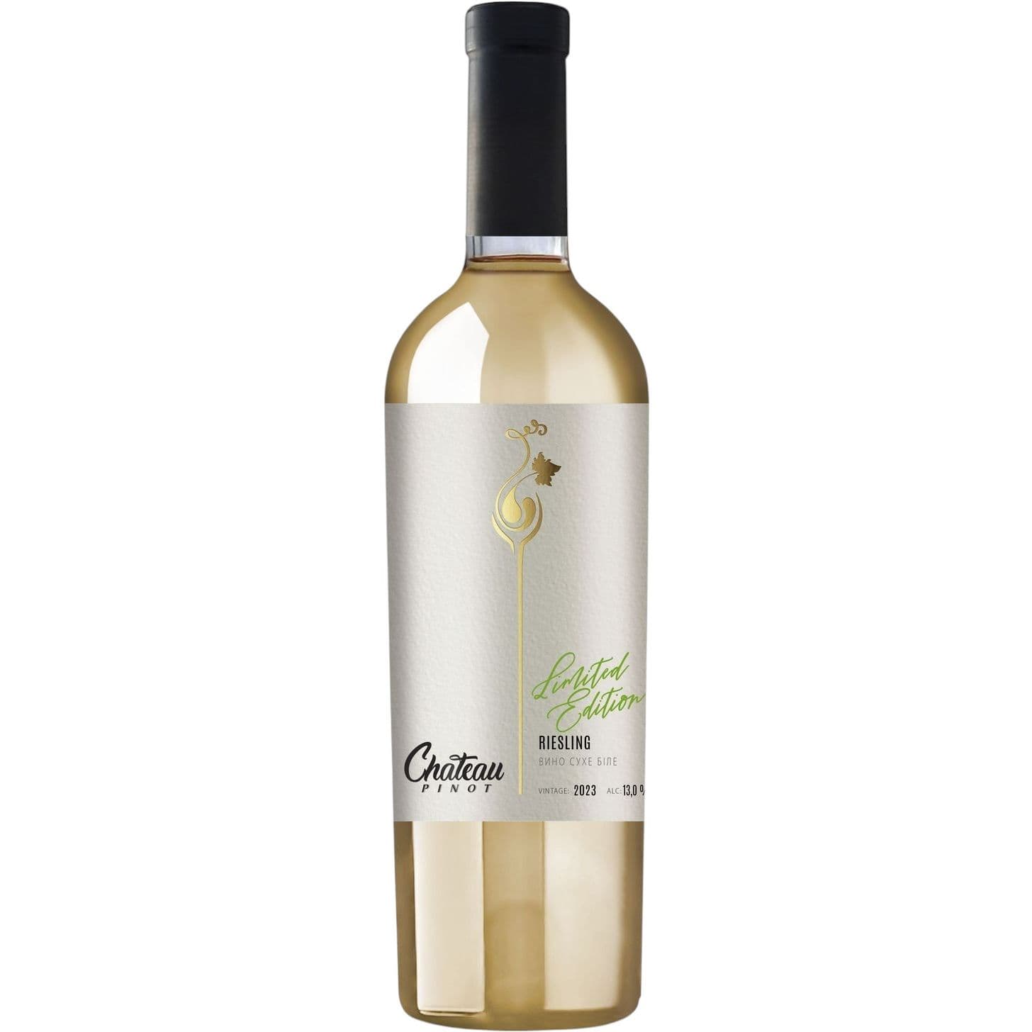 Вино Chateau Pinot Riesling 2023 ординарне сортове столове біле сухе 0.75 л