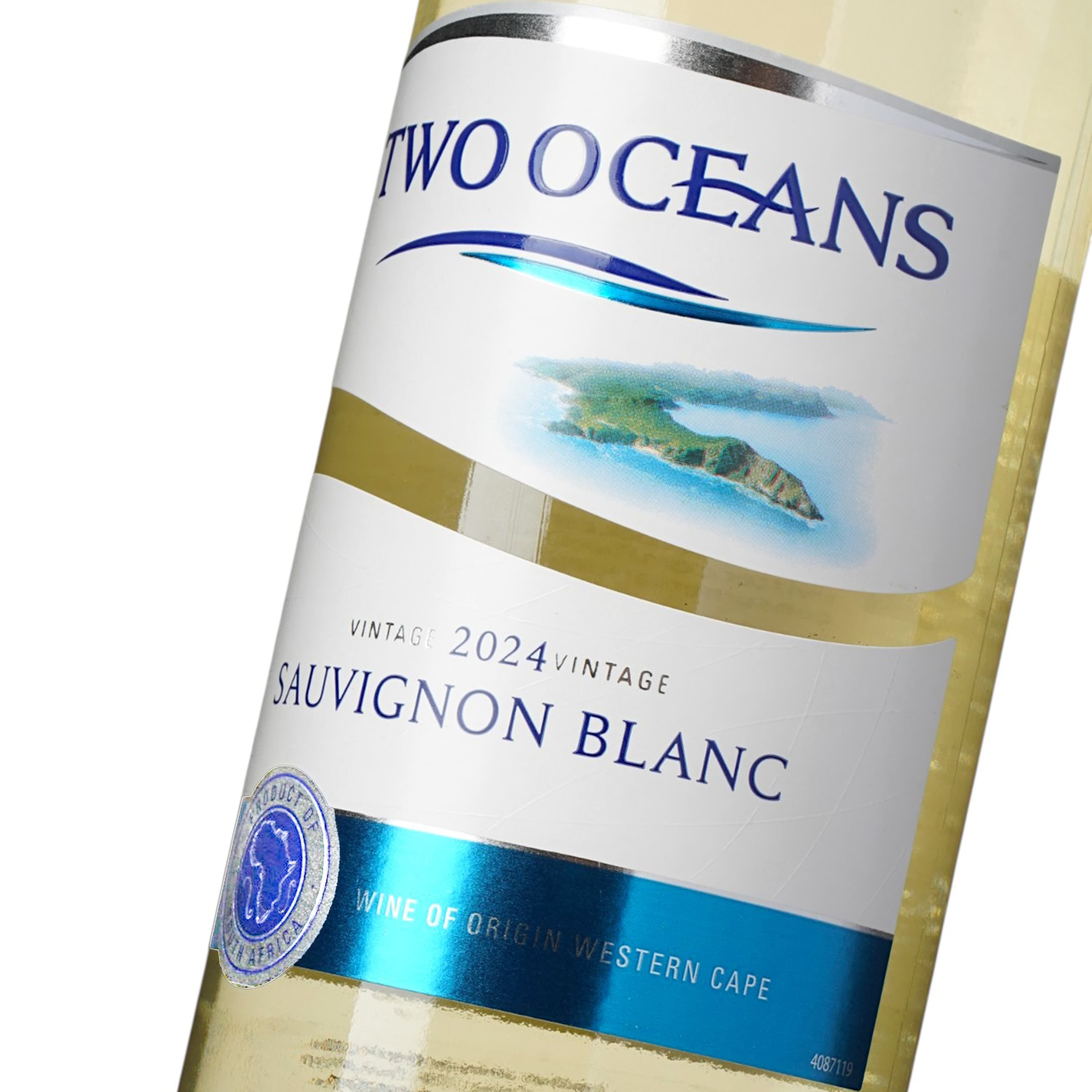 Вино Two Oceans Sauvignon Blanc біле сухе 12% 0.75 л