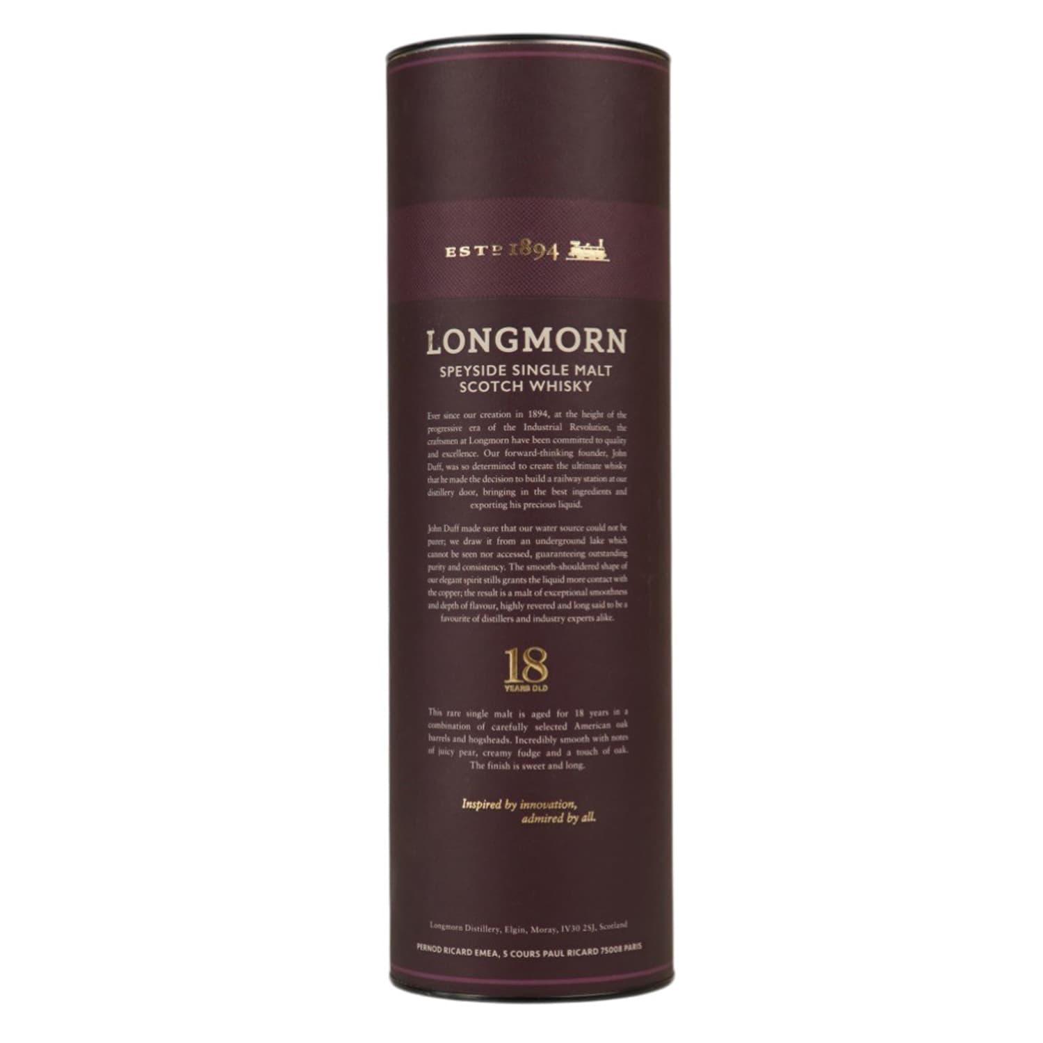 Віскі Longmorn 18 yo Speyside Single Malt Scotch Whisky 48% 0.7 л (828594)