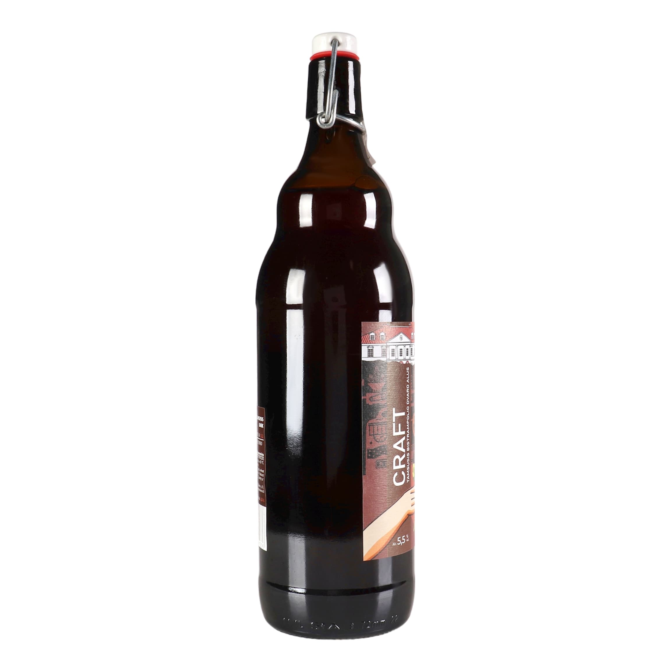 Пиво Bistrampolio Craft Dvaro Tamsusis темне 5.5% 1 л