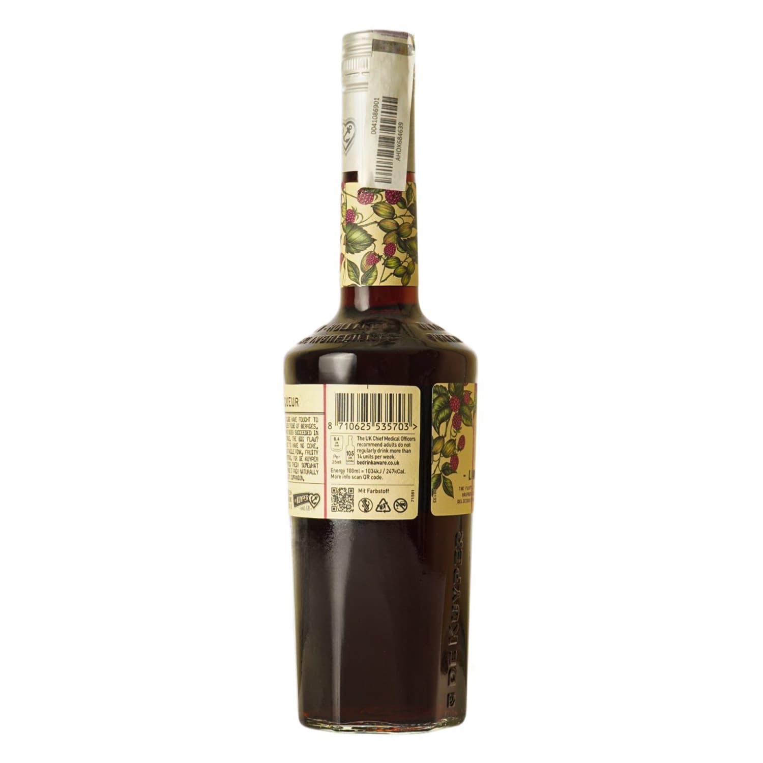 Лікер De Kuyper Raspberry Малина, 15%, 0,7 л