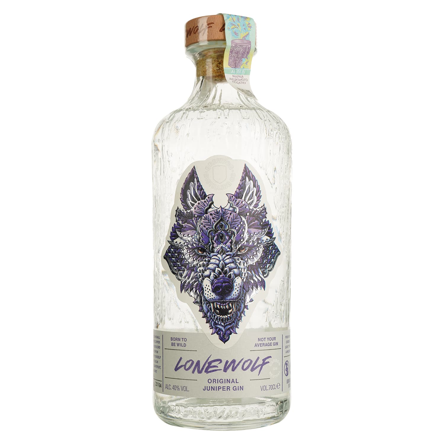 Джин BrewDog LoneWolf Gin, 40%, 0,7 л