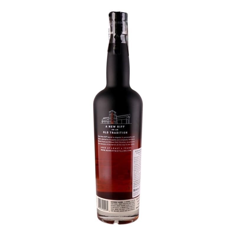 Віскі New Riff Single Barrel Strength Rye 56.7% 0.75 л