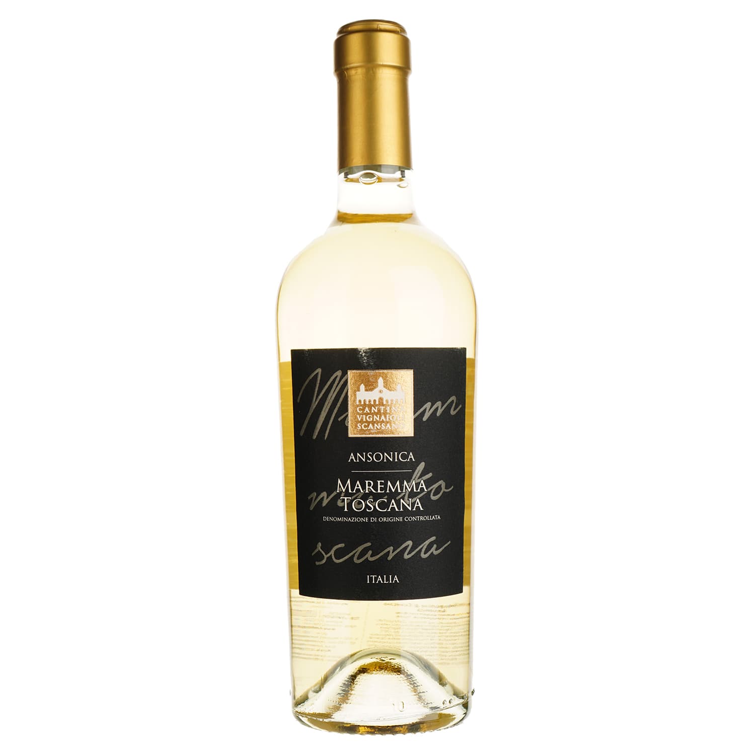 Вино Vignaioli Morellino di Scansano Ansonica Maremma бiле сухе 0.75 л