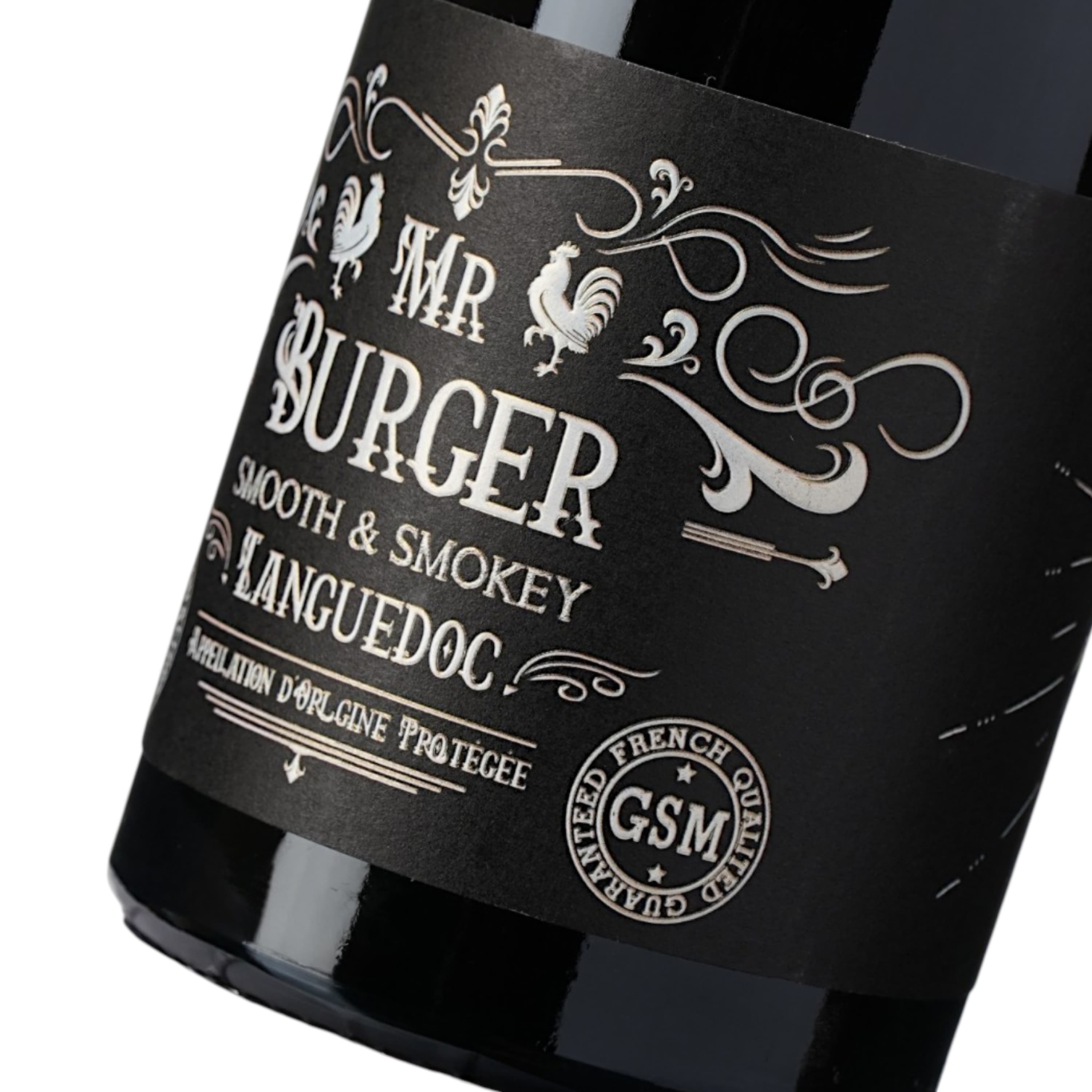 Вино Mr Burger AOP Languedoc червоне сухе 0.75 л