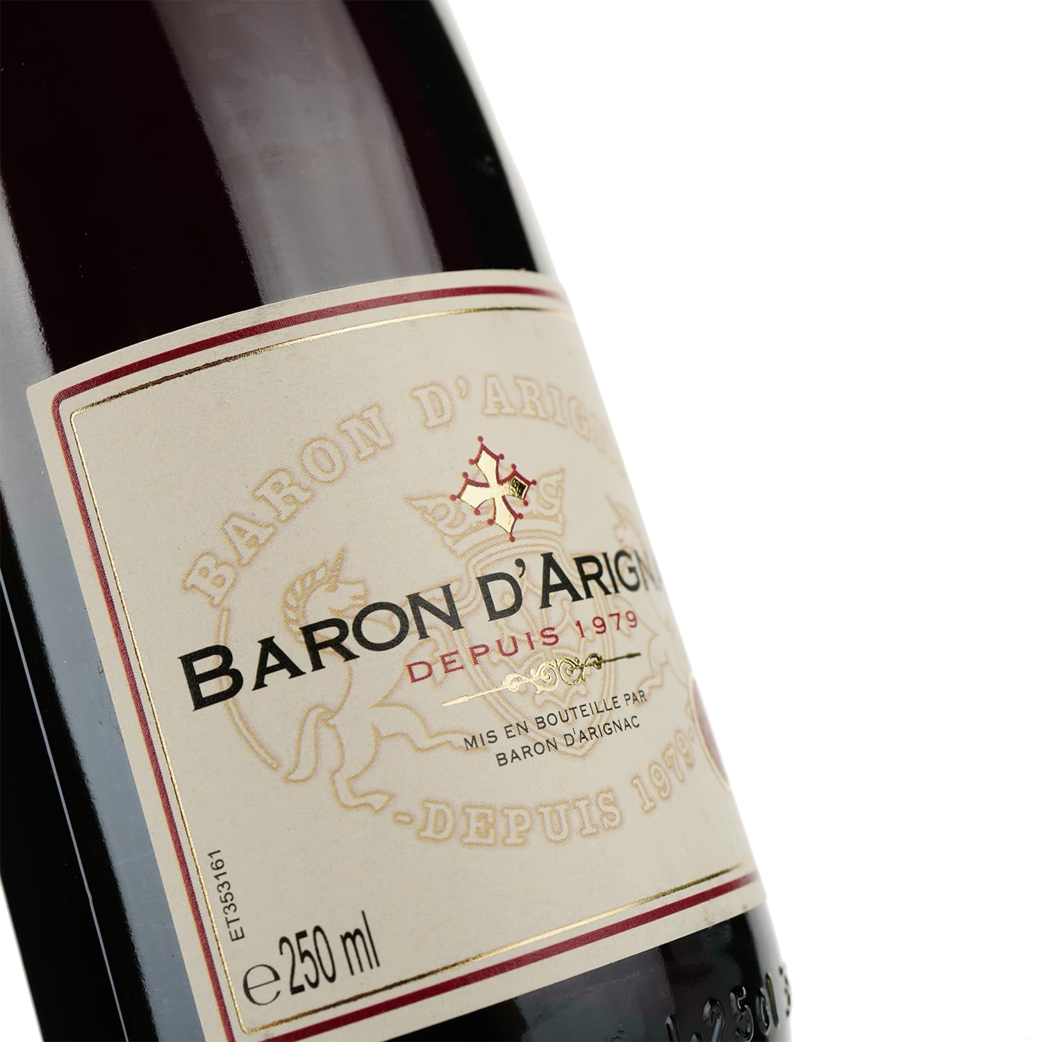 Вино Baron d'Arignac Rouge червоне напівсухе 12% 0.25 л (27279)