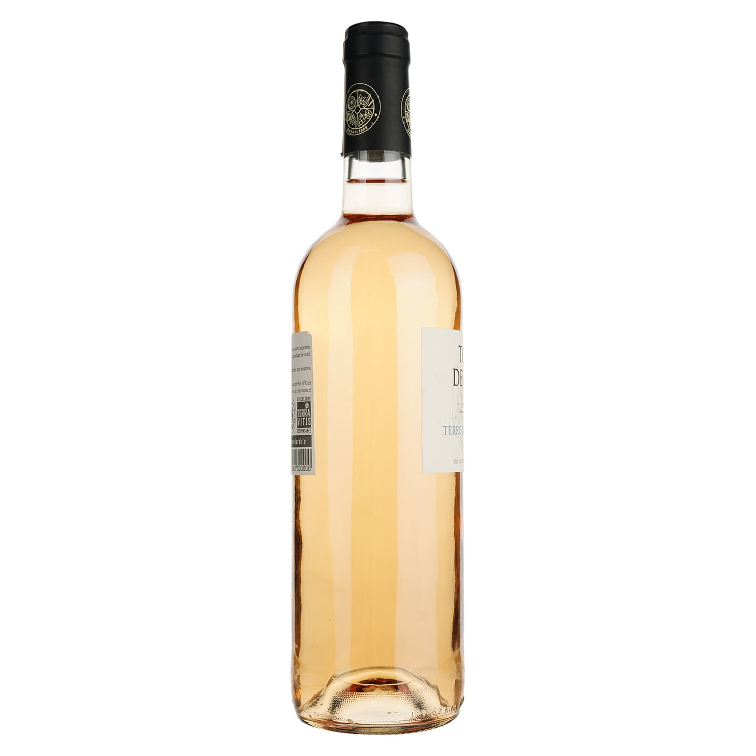Вино Tour Des Pins Terre de Garrigue Pays D'oc IGP, рожеве, сухе, 0,75 л