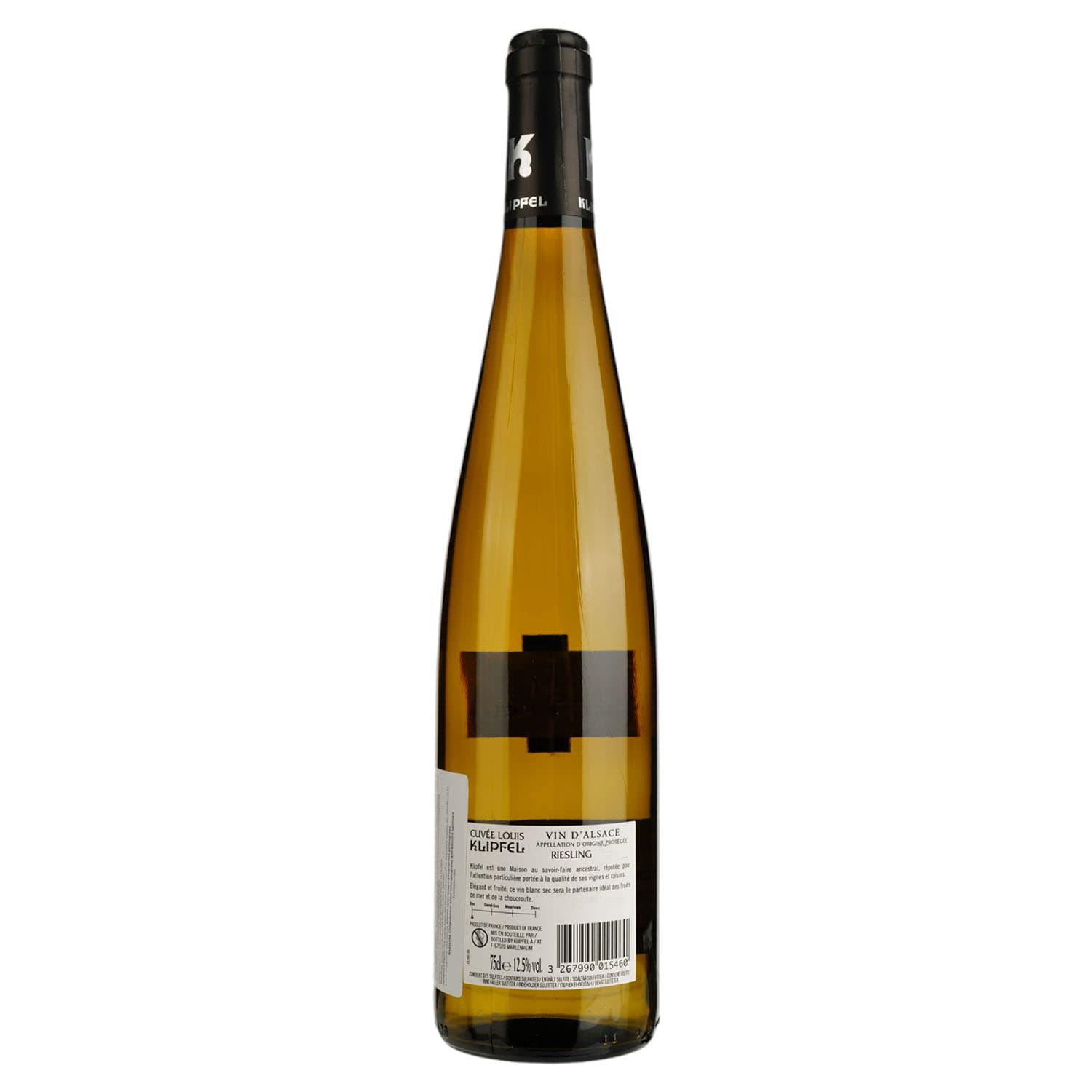 Вино Cuvee Louis Klipfel Riesling, біле, сухе, 12,5%, 0,75 л