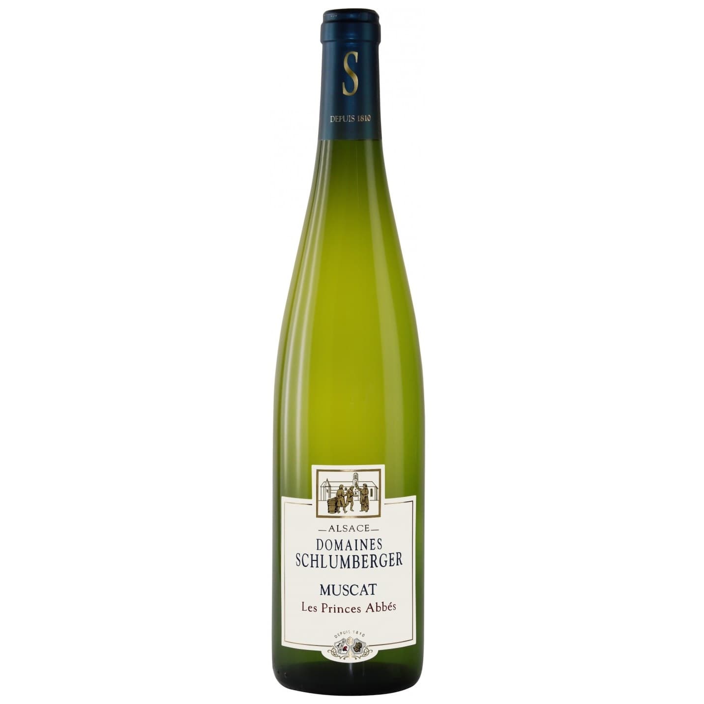 Вино Schlumberger Muscat Les Princes Abbes, біле, сухе, 12%, 0,75 л (1102240)