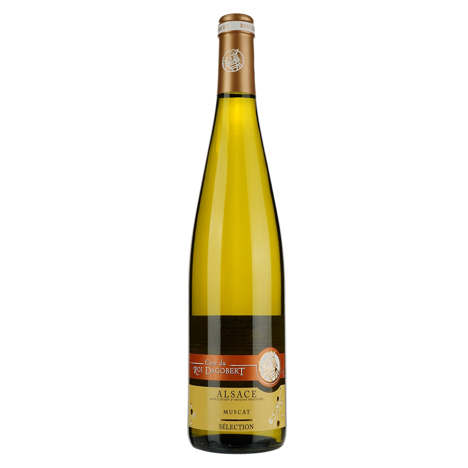 Вино Cave du Roi Dagobert Muscat Selection, біле сухе, 13%, 0,75 л (8000009384845)