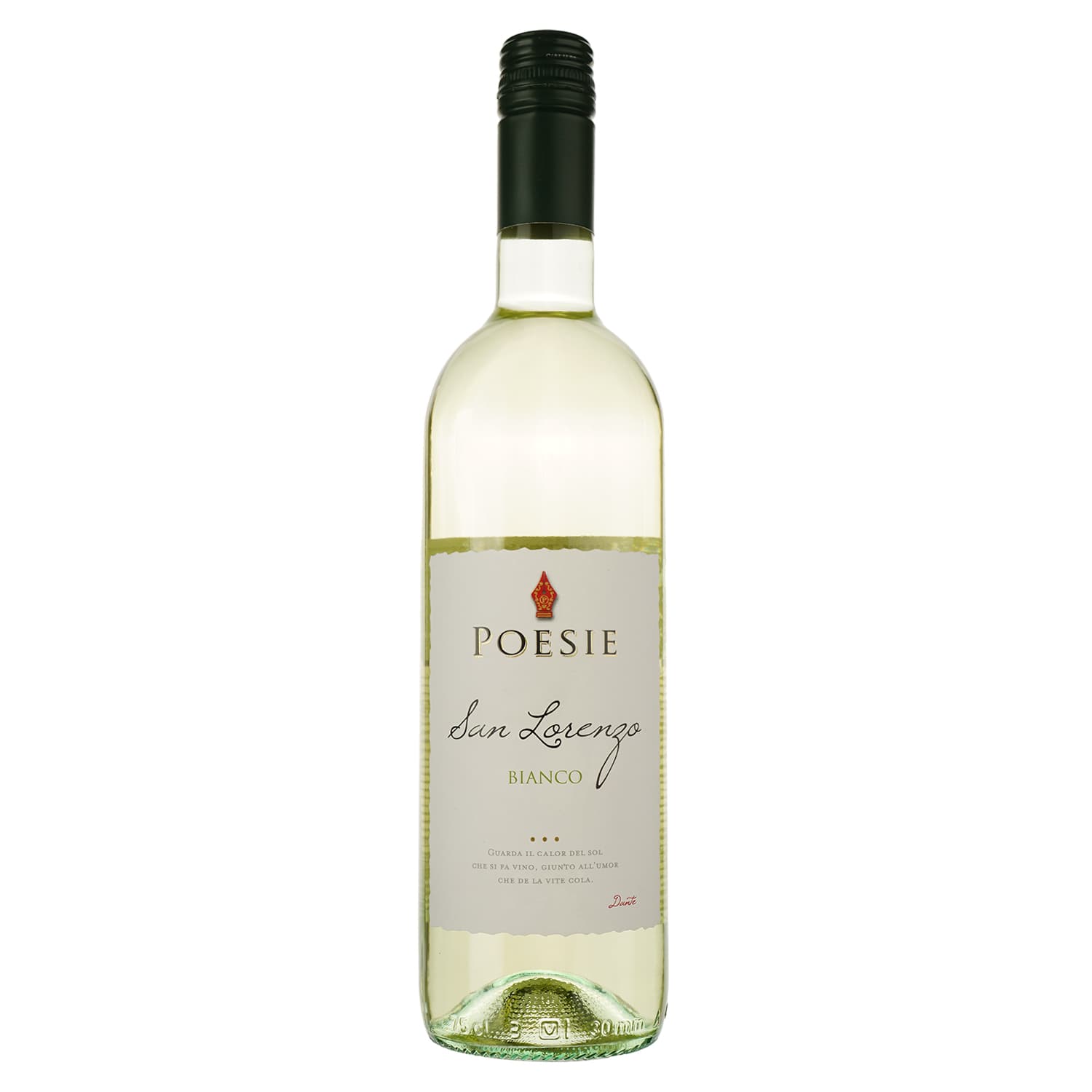 Вино Cantina di Soave San Lorenzo Bianco Le Poesie, біле, напівсухе, 10,5%, 0,75 л (8000019029924)