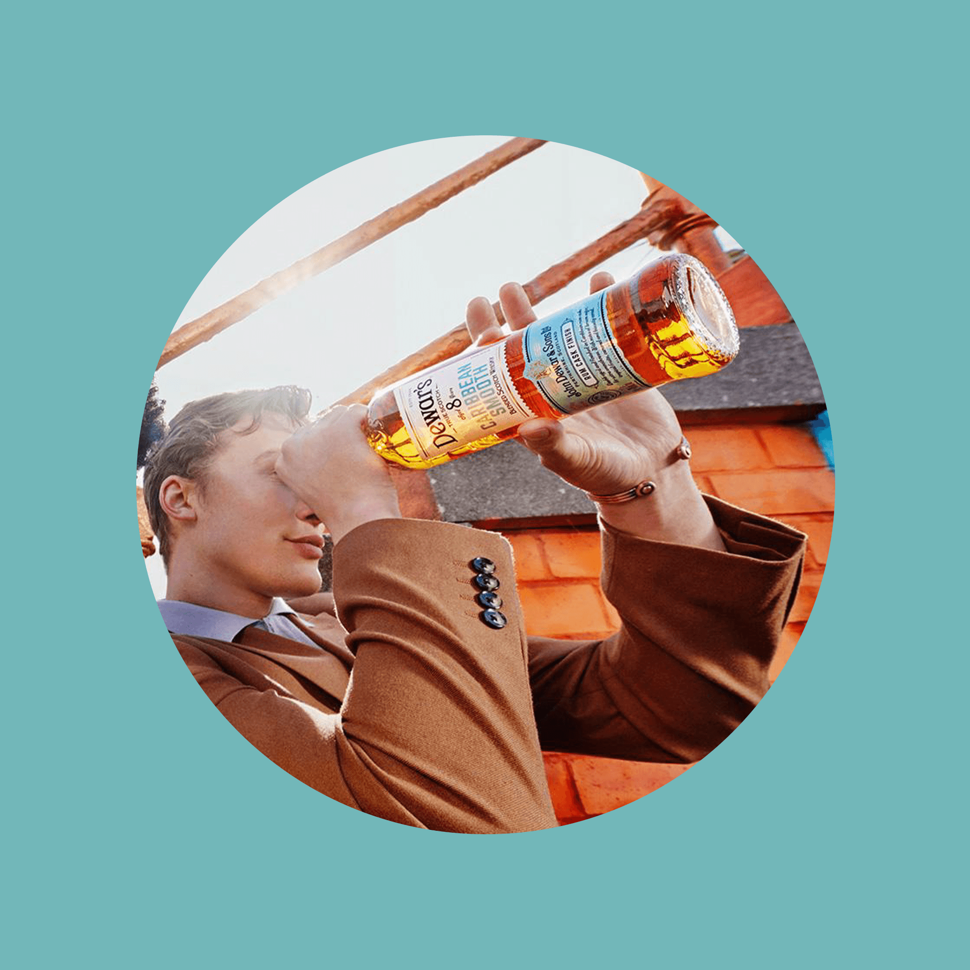 Віскі Dewar's Caribbean Smooth 8 yo Blended Scotch Whisky 40% 0.7 л