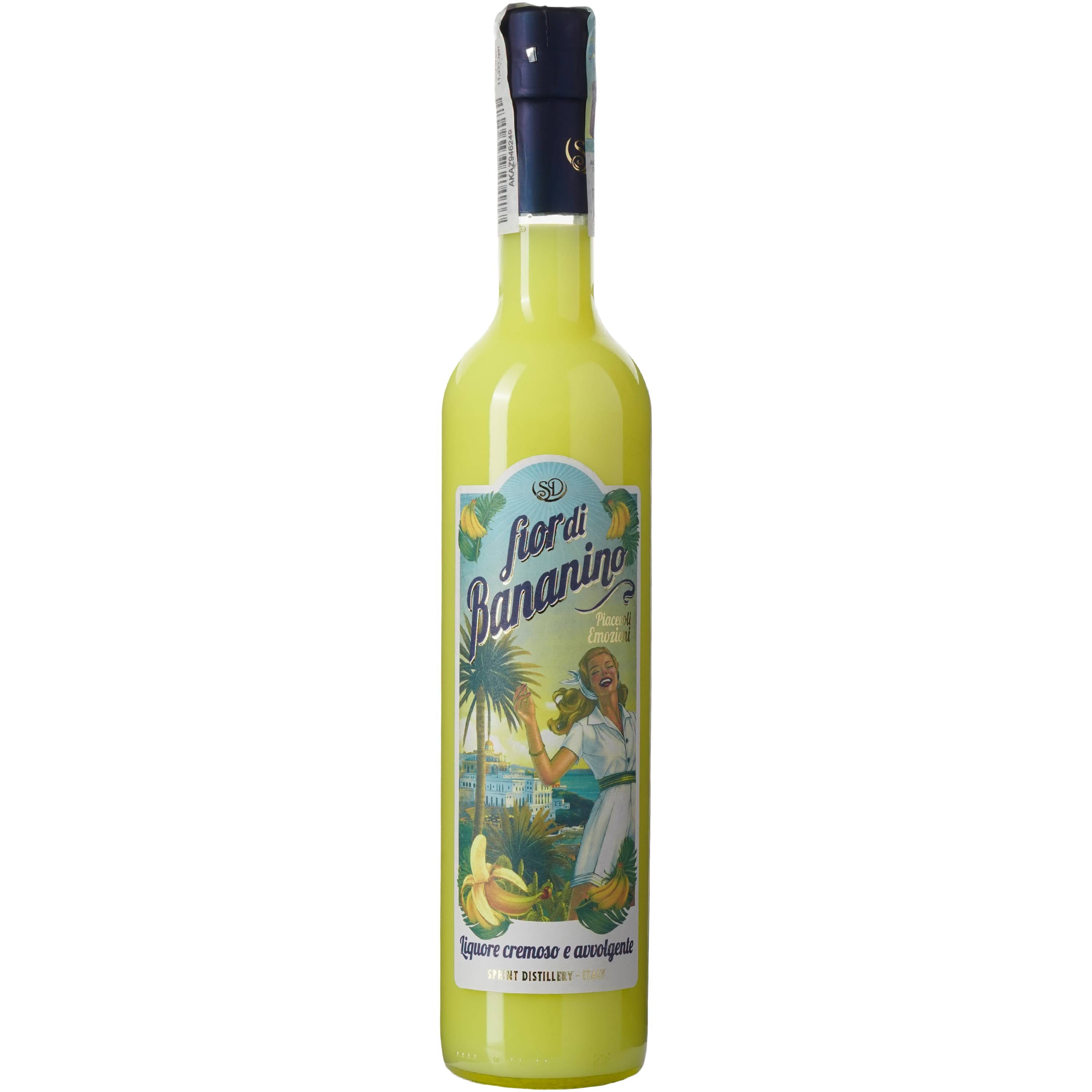 Лікер Sevico Fior Di Bananino Liqueur Creams Банан, 17%, 0,5 л