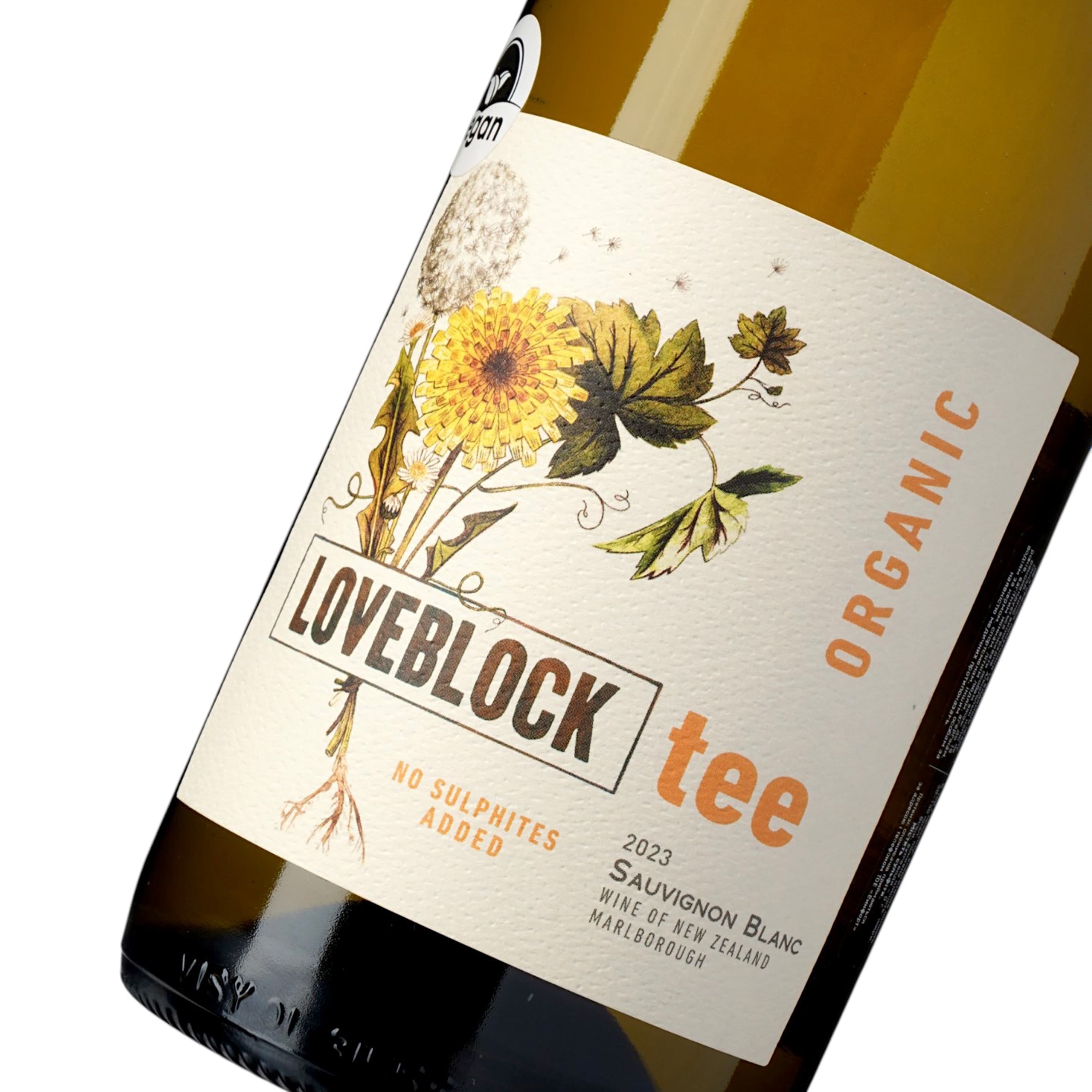 Вино Loveblock Sauvignon Blanc Tee біле сухе 13% 0.75 л