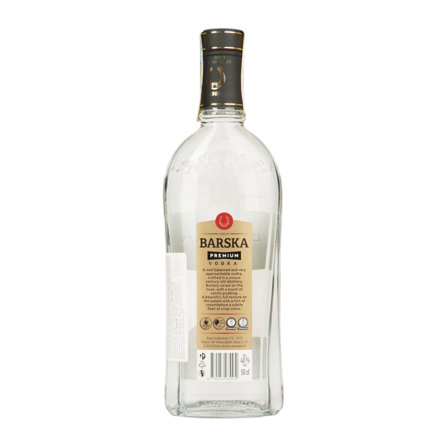 Горілка Barska Premium 40% 0.5 л (4770053235570)