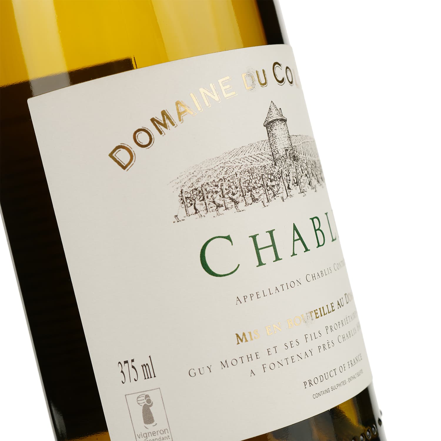Вино Domaine Du Colombier Chablis AOP, біле, сухе, 12,5%, 0,375 л