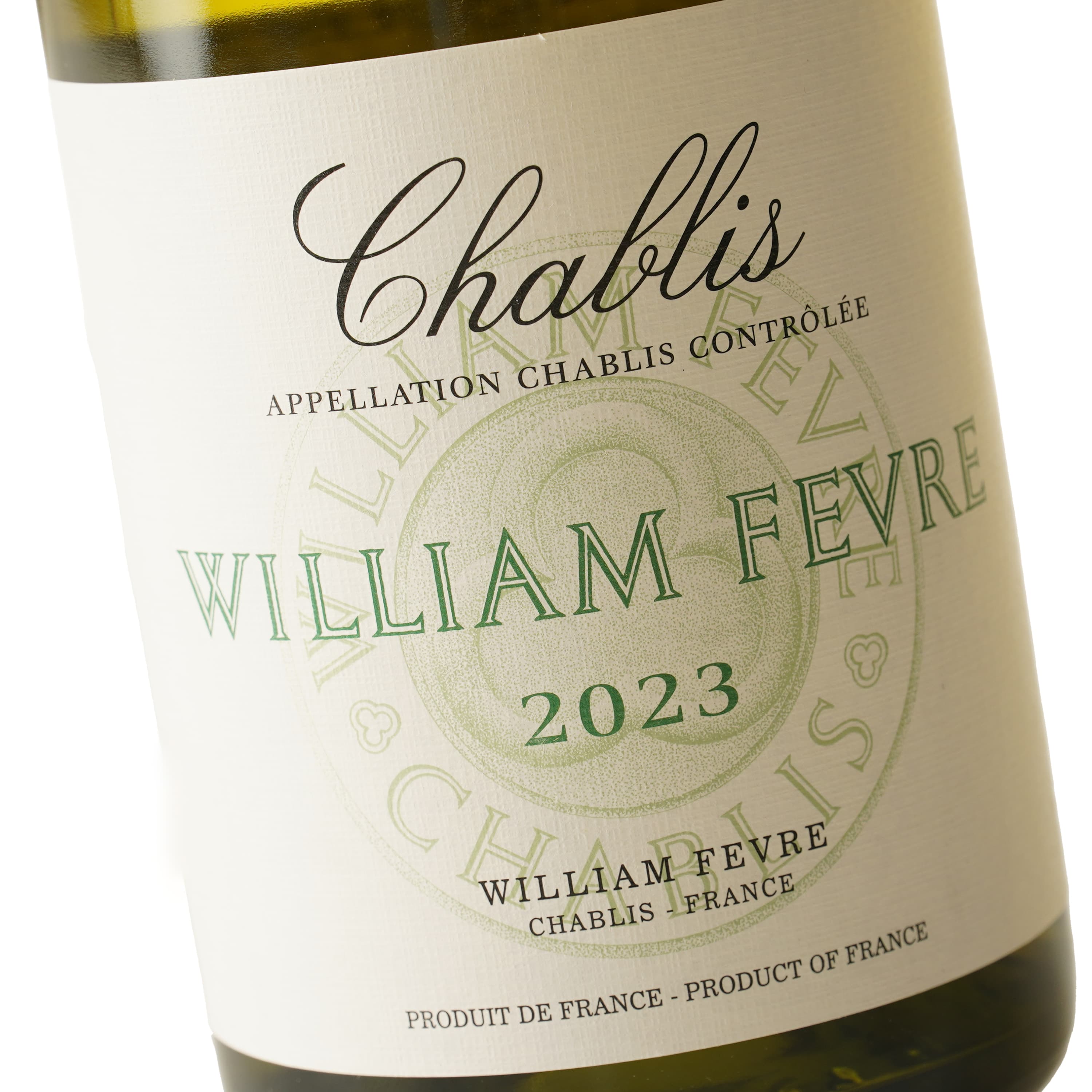 Вино Domaine William Fevre Chablis, біле, сухе, 13%, 0,75 л (37688)