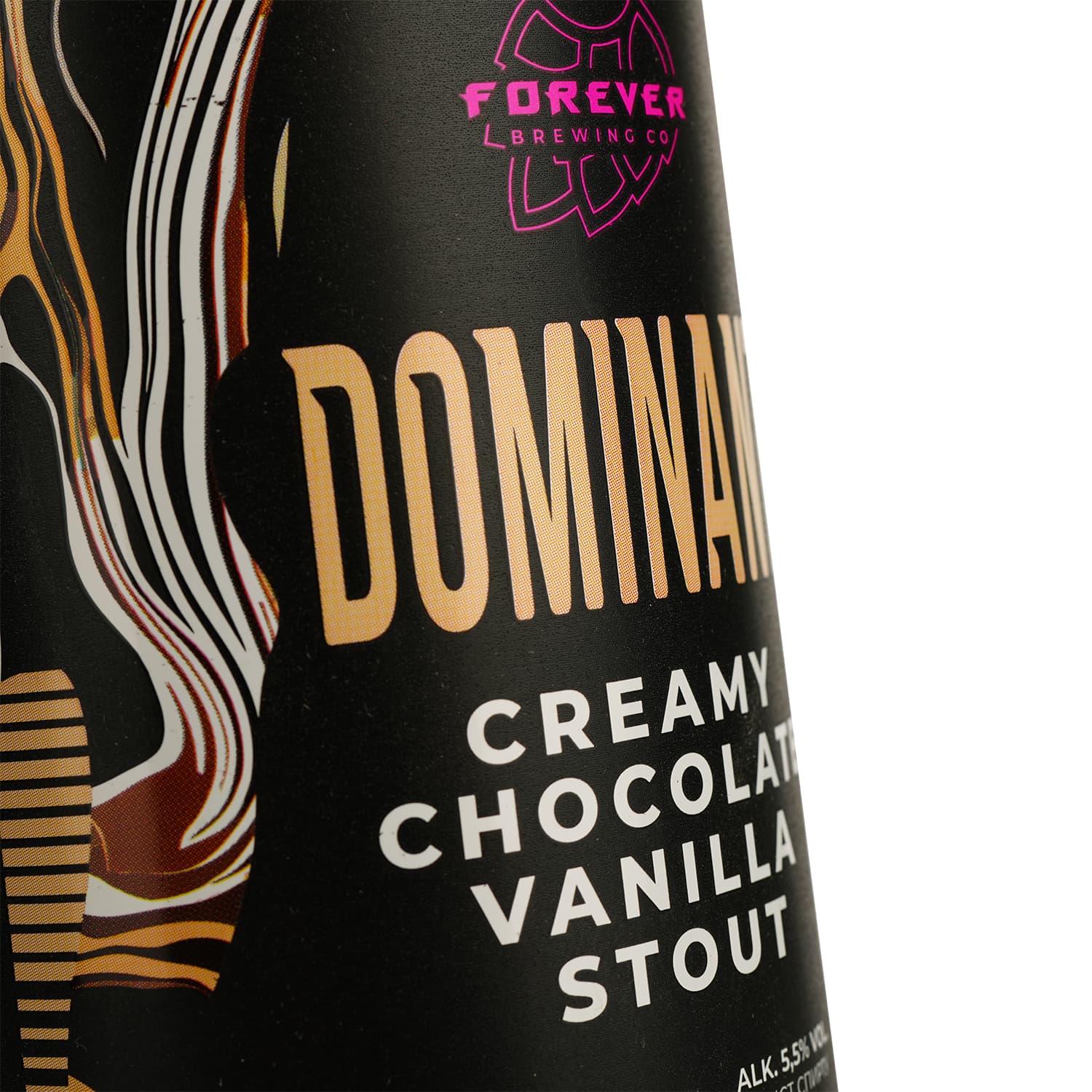 Пиво Forever Dominant Creamy Chocolate Vanilla Stout темне нефільтроване 0.5 л