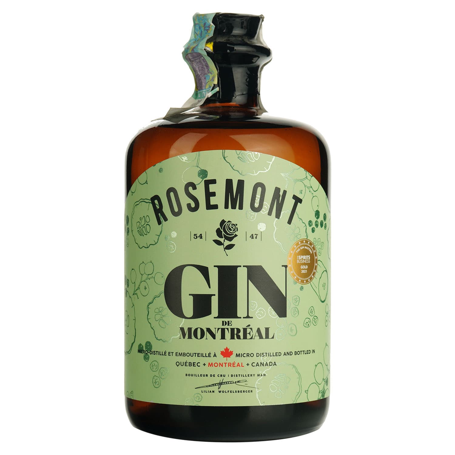 Джин Rosemont de Montreal 40% 0.7 л