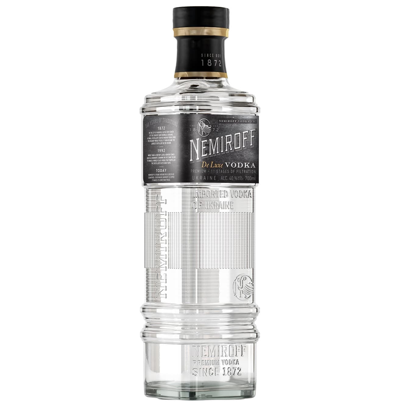 Упаковка горілки Nemiroff De Luxe 40% 8.4 л (0.7 л x 12 шт.)