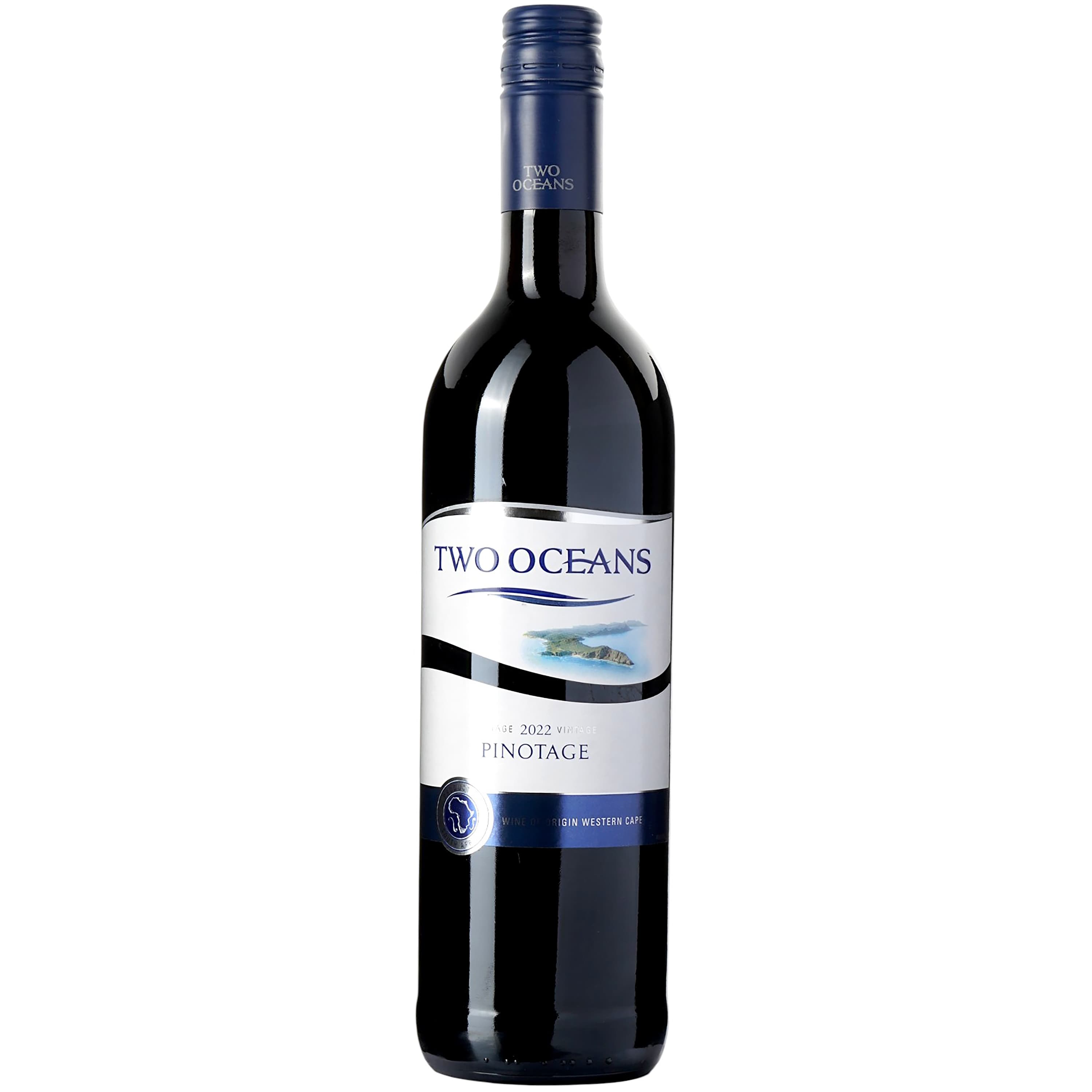 Вино Two Oceans Pinotage червоне сухе 13% 0.75 л