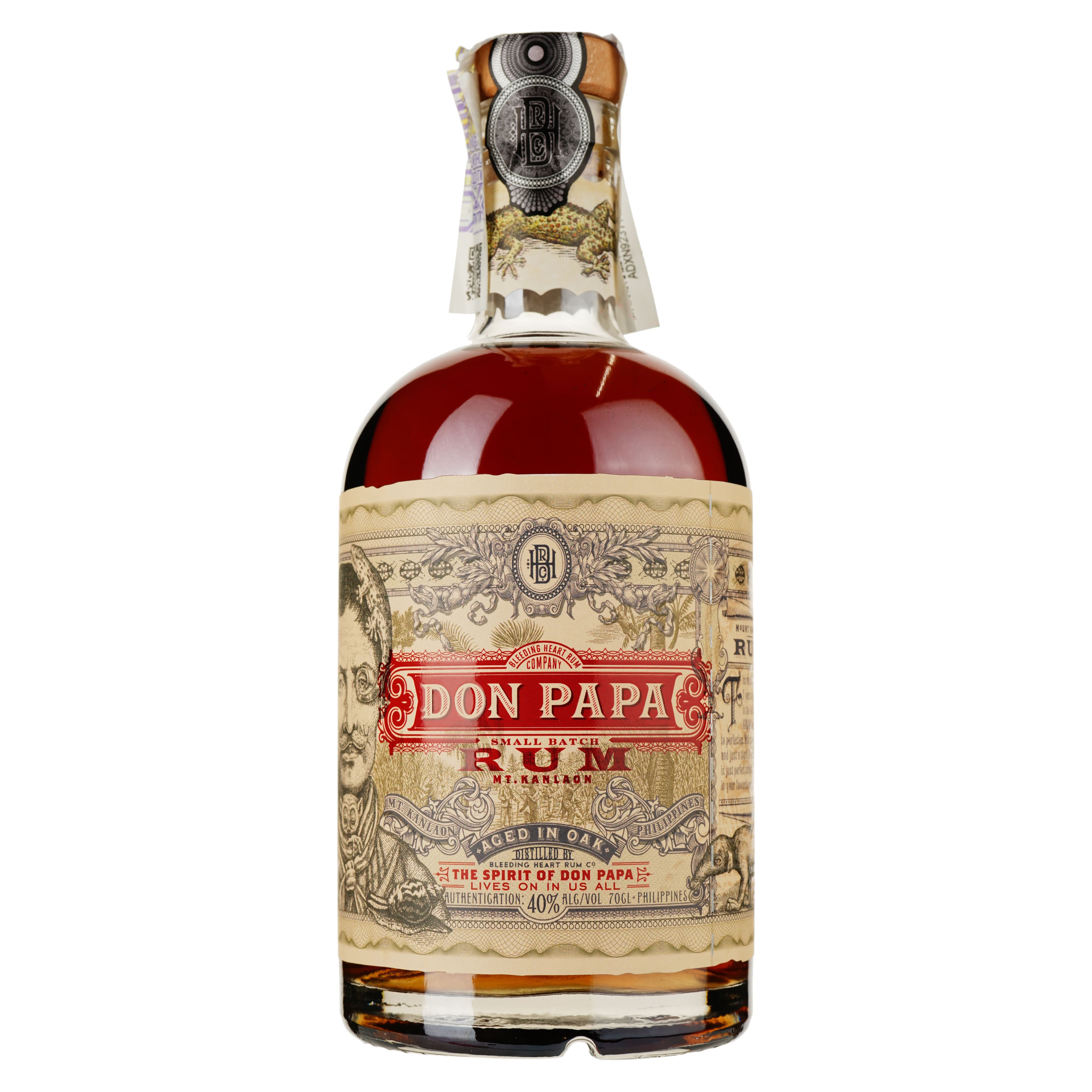 Ром Don Papa Rum, 40%, 0,7 л