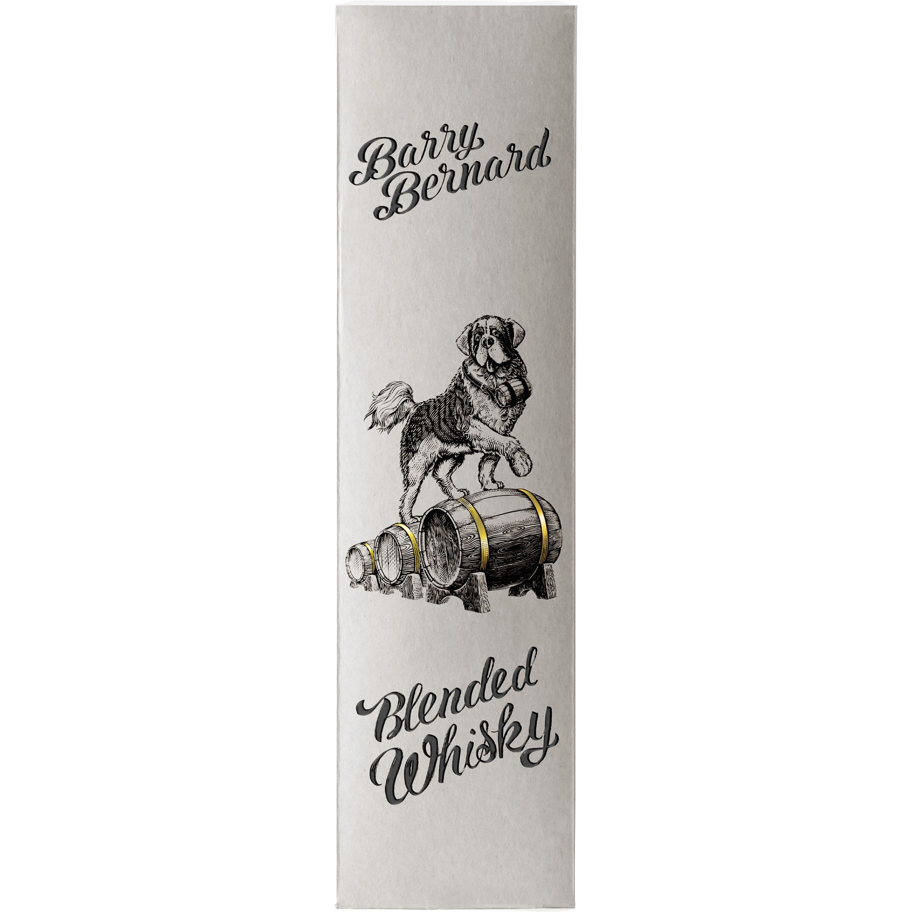 Віскі Barry Bernard 3 yo Blended Whisky 40% 0.7 л в подарунковій упаковці