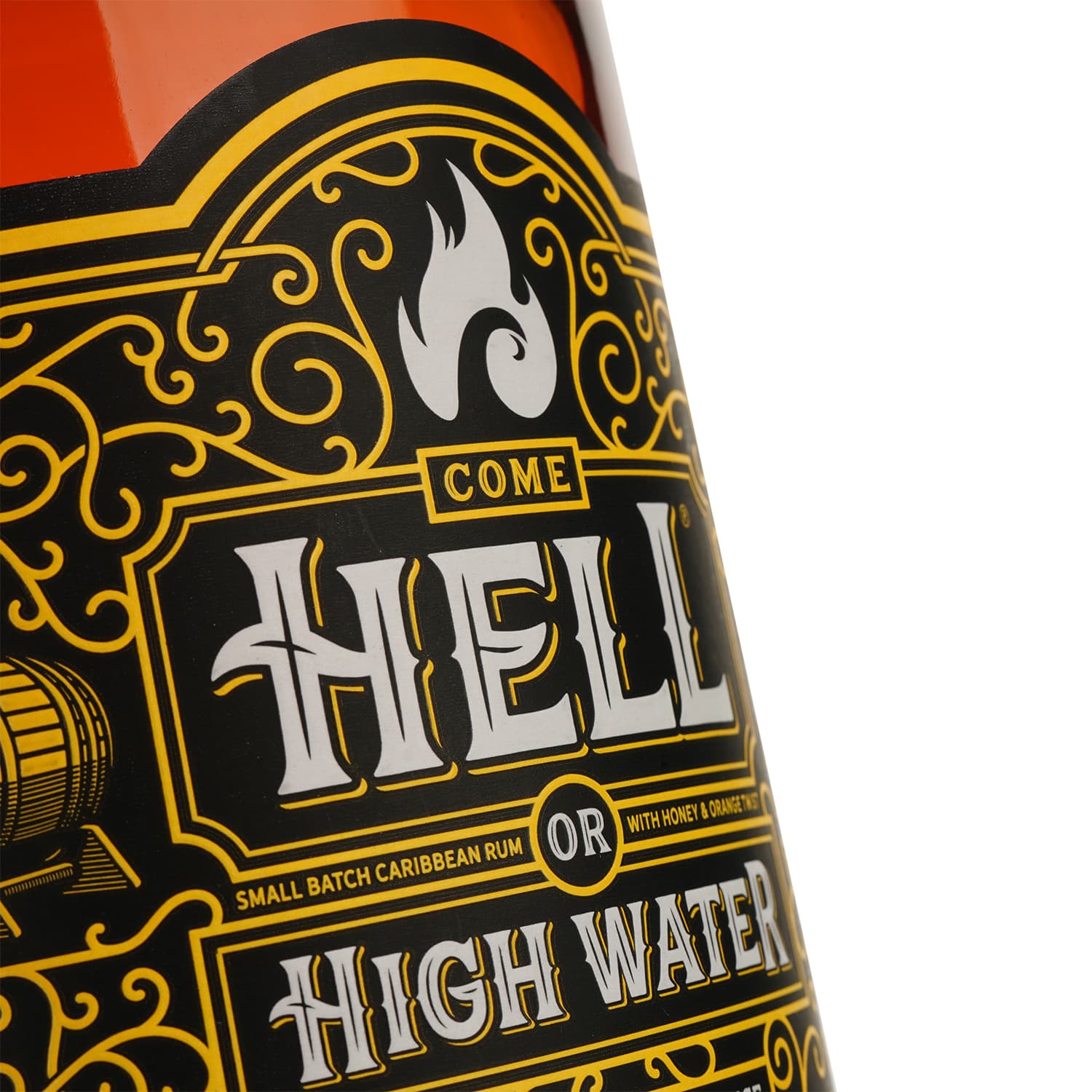 Ром Hell or High Water Reserva Honey & Orange 40% 0.7 л