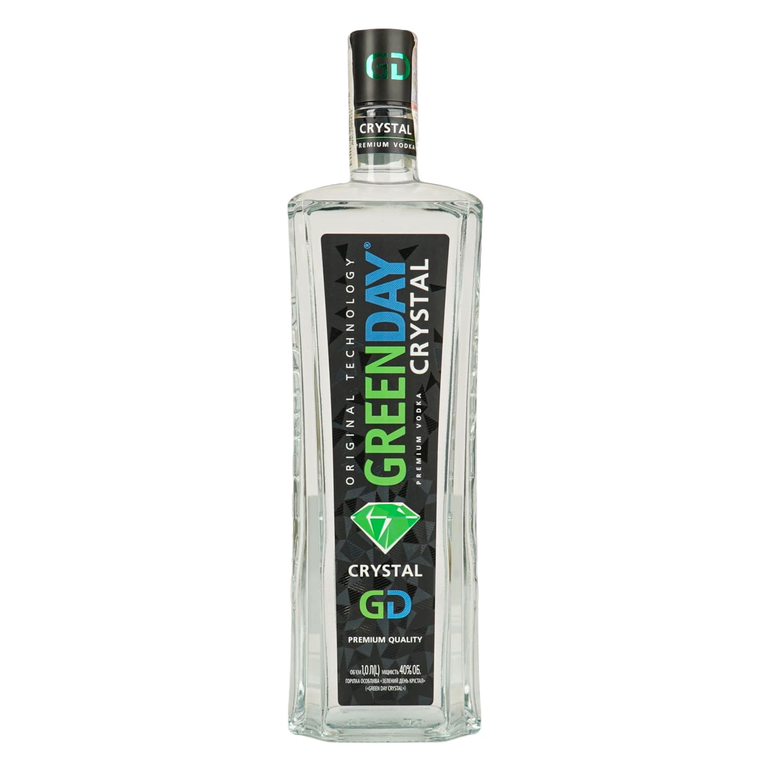 Горілка Green Day Crystal 40% 1 л
