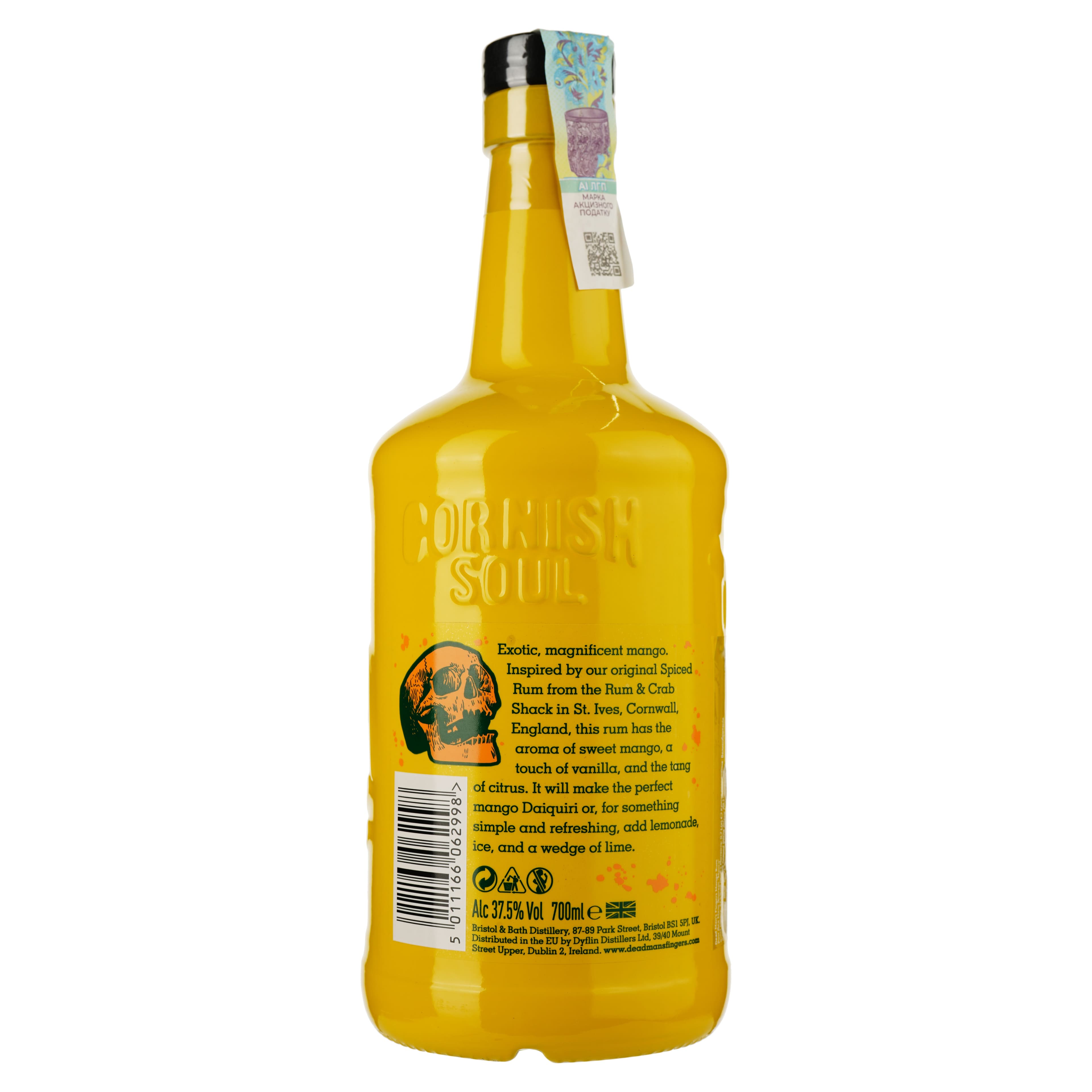 Ром Dead Man’s Fingers Mango, 37,5%, 0,7 л