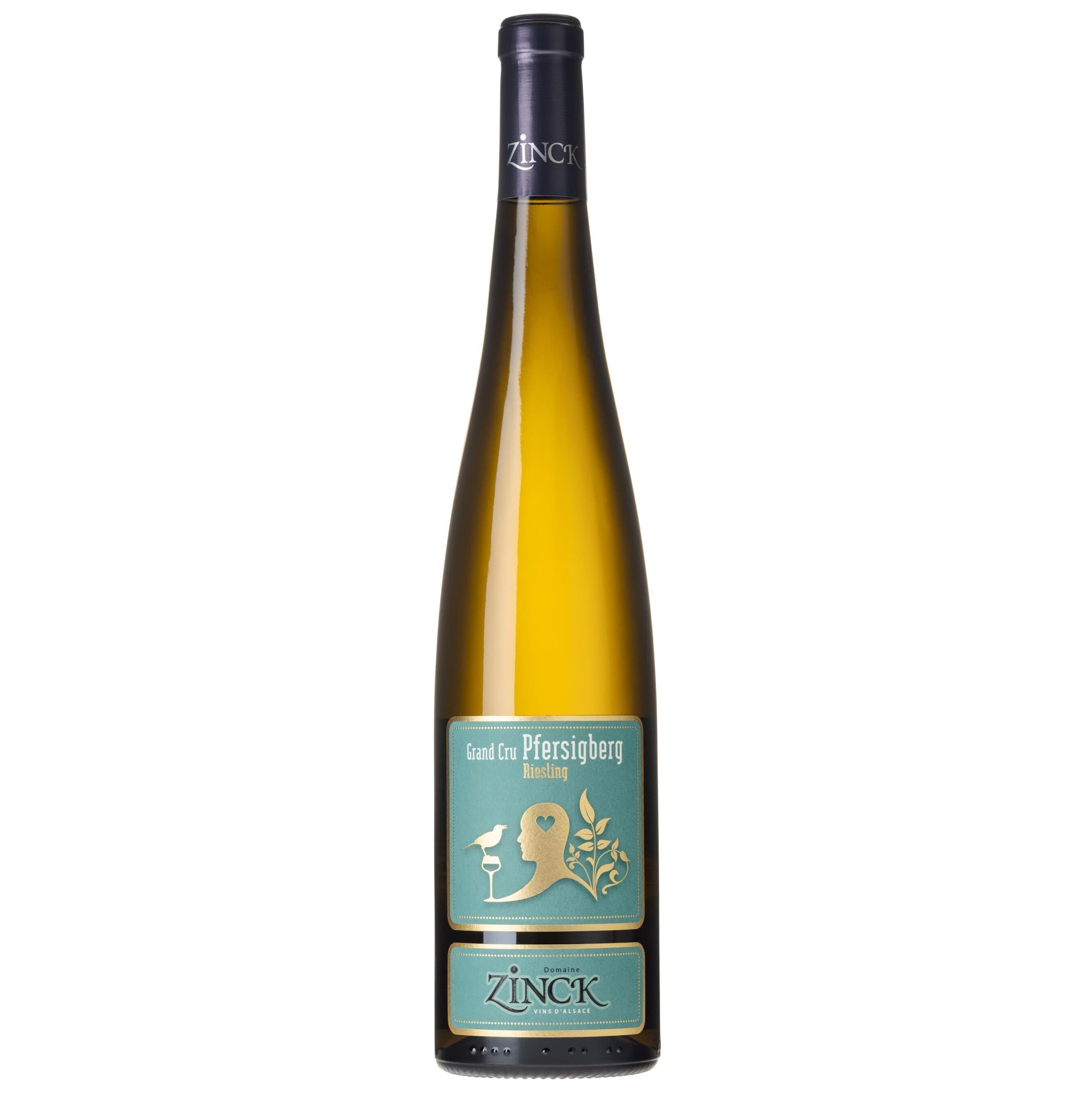Вино Vins Zinck Sarl Riesling Grand Cru Pfersigberg, біле, сухе, 0,75 л