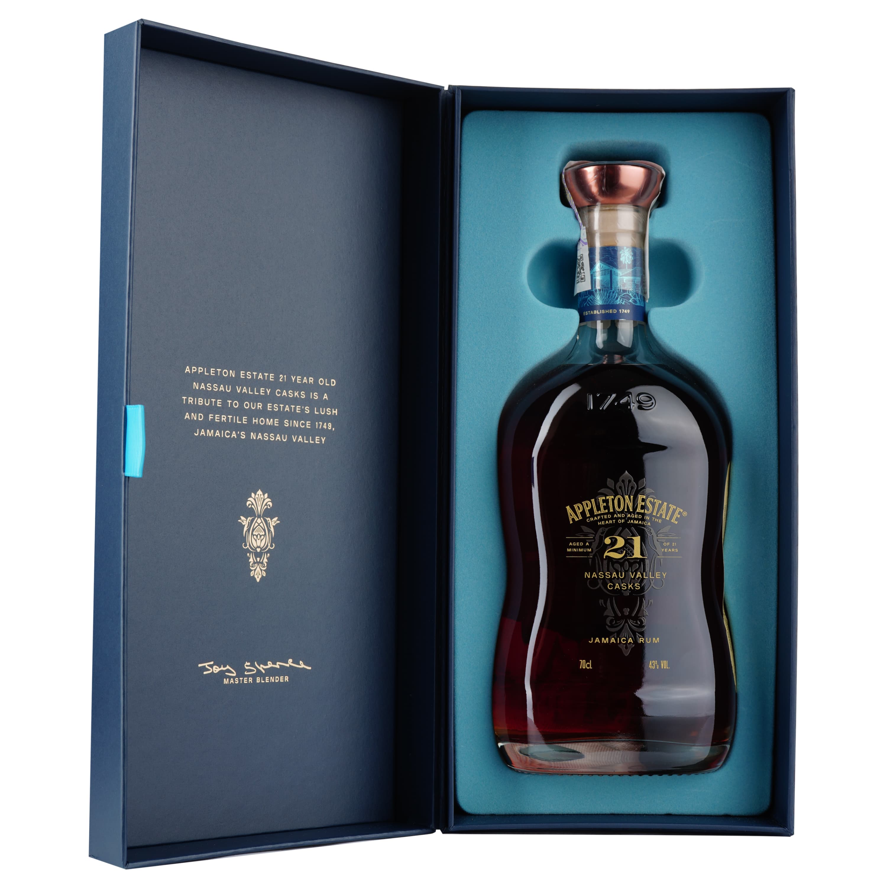 Ром Appleton Estate 21 yo Jamaica Rum, 43%, 0,7 л